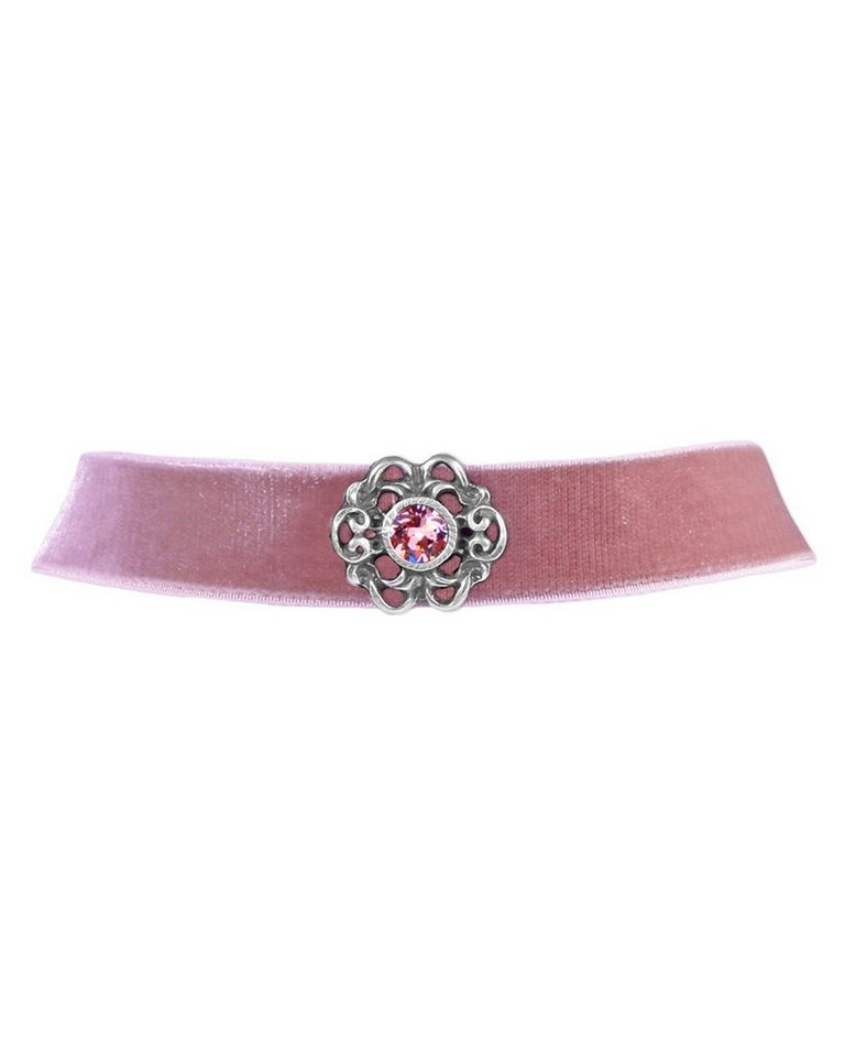 LUISIA® Kette mit Anhänger LUISIA® Samt Kropfband Annina mit Ornament und Pre