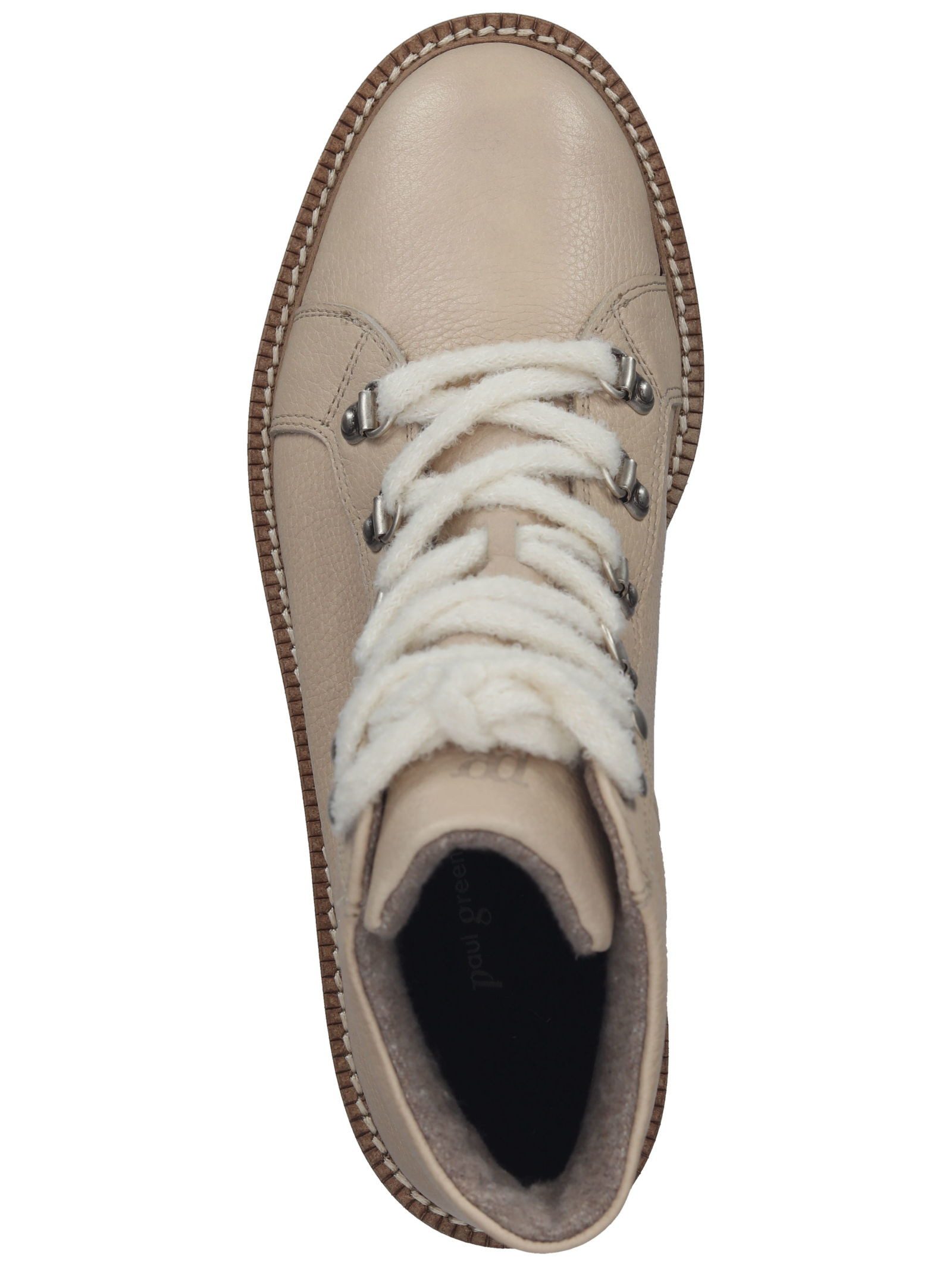 Paul Green Paul Green Stiefelette Glattleder Schnürstiefelette