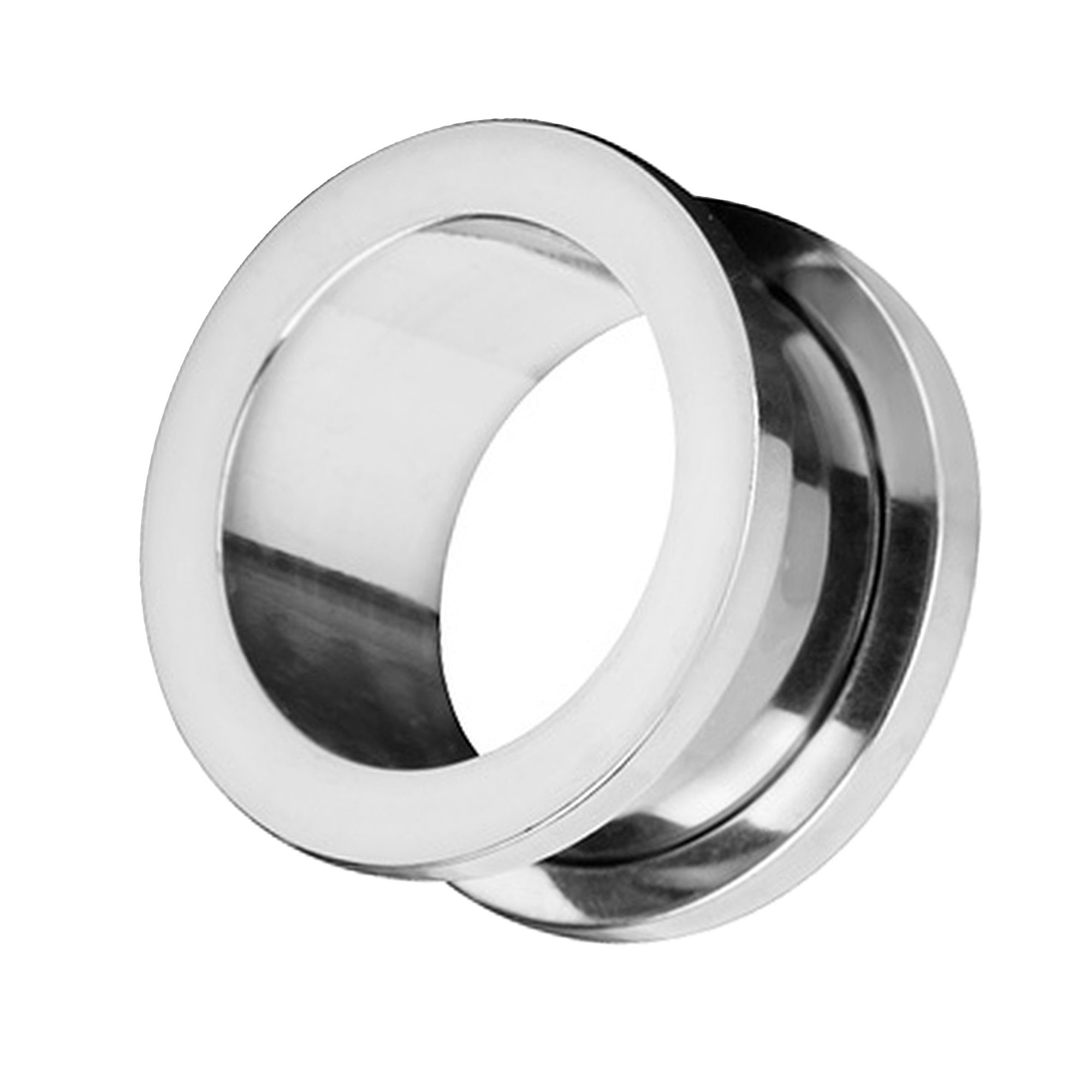 Bild von Taffstyle Plug Piercing Schraubverschluss 3 bis 42mm verschiedene, Flesh Tunnel Ohr Schraub Ear Plug Piercing Edelstahl Schraubverschluss
