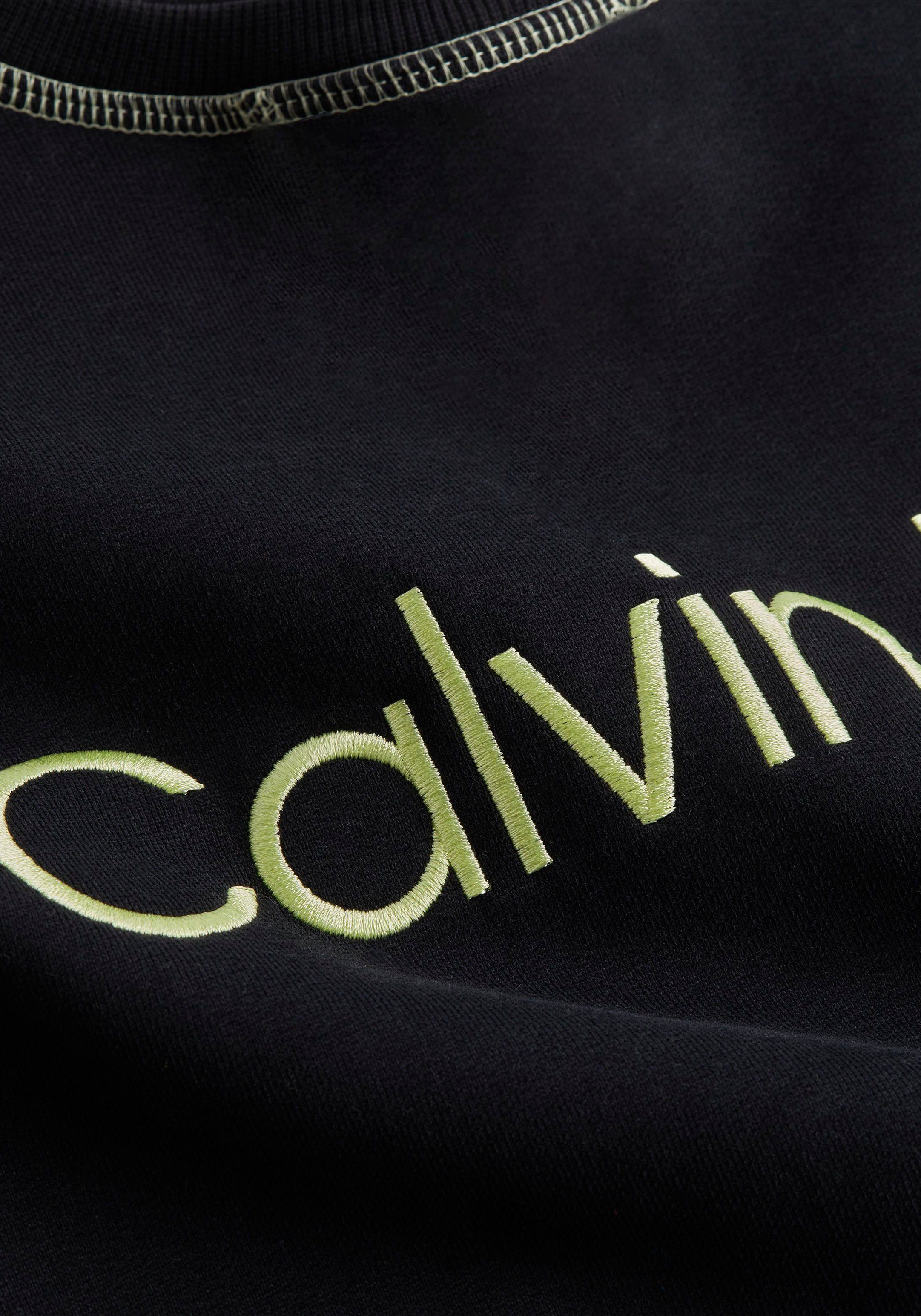 Klein Calvin SWEATSHIRT Logostickerei Underwear Sweatshirt mit L/S