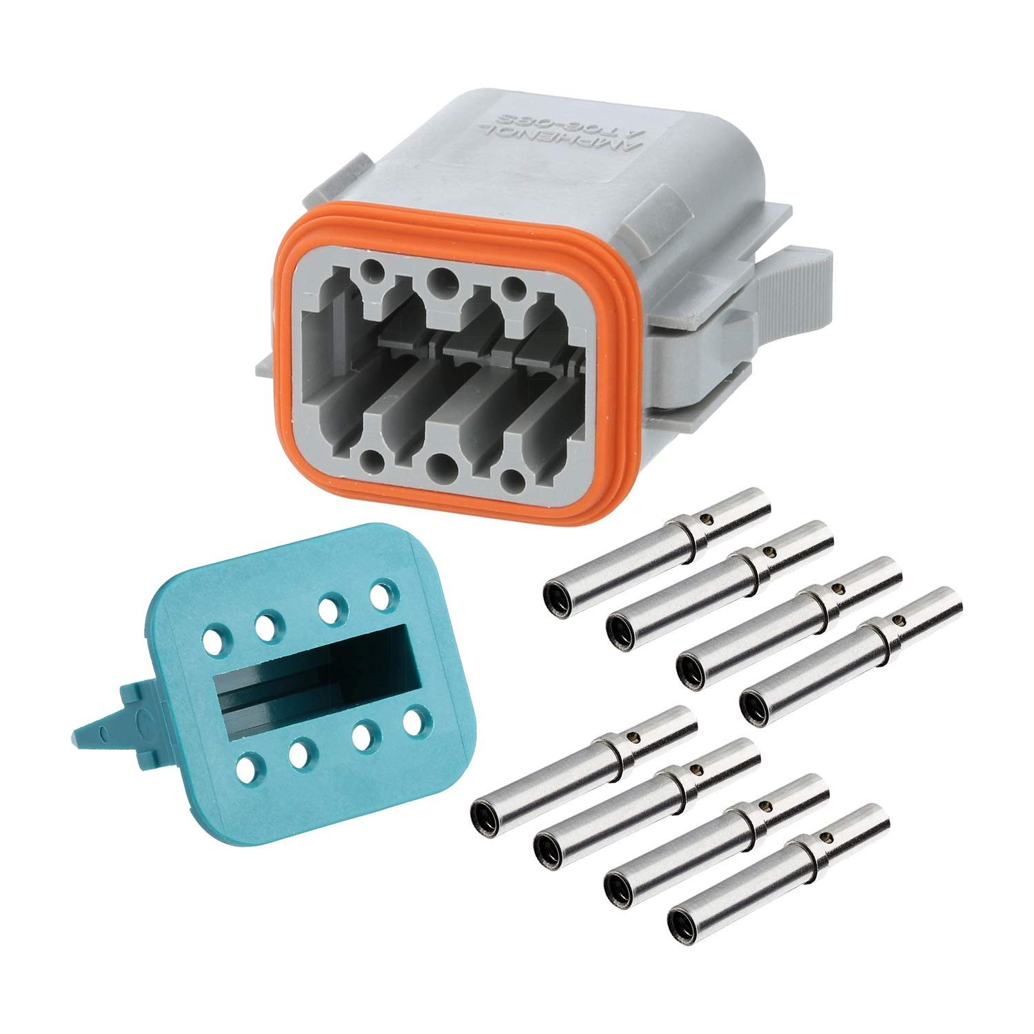 Amphenol DIN-Stecker Titel:AS-8SF 101 SET-Kabeldose AT-Serie Buchse, Kodierung A, 8-polig, Keine Verpackungseinheiten, Kein Mindestauftragswert