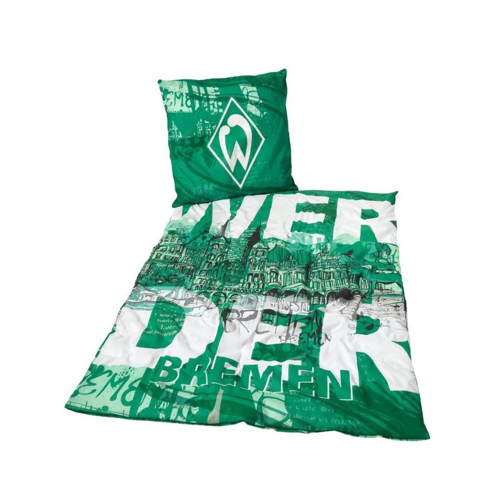 Werder Bremen Bettwäsche SV Werder Bremen GOTS Bettwäsche Bremen