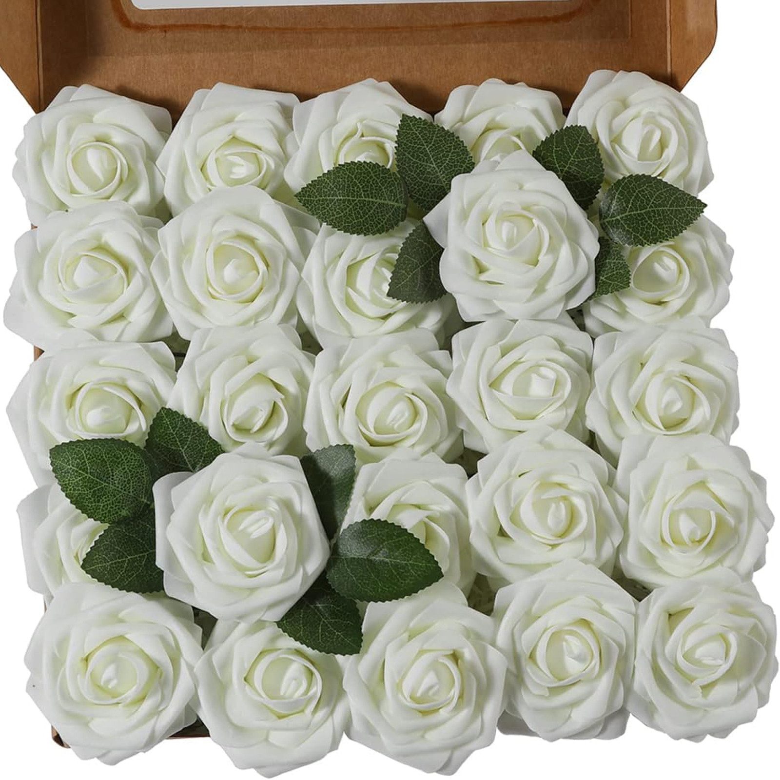 Kunstblume 25 Stück Künstliche Rose Blume günstig online kaufen