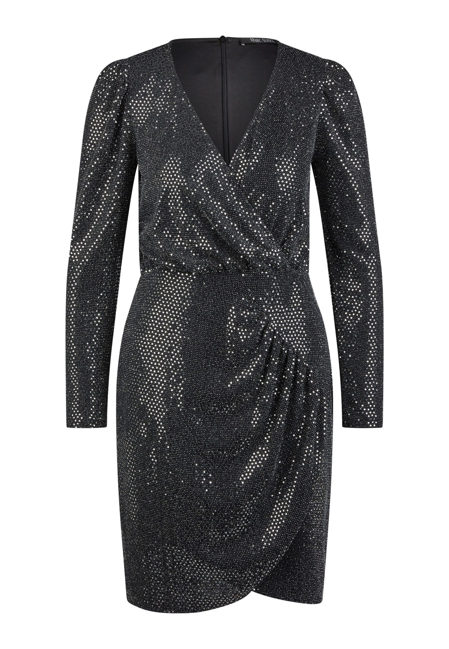 Minikleid Kleider-Jersey gun metal varied