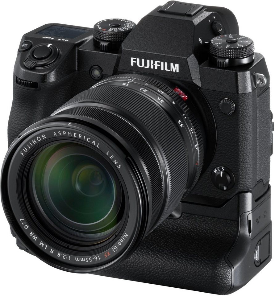 FUJIFILM »X-H1 XF 16-55mm Set + VPB-XH1 Kit« Systemkamera (FUJINON XF16