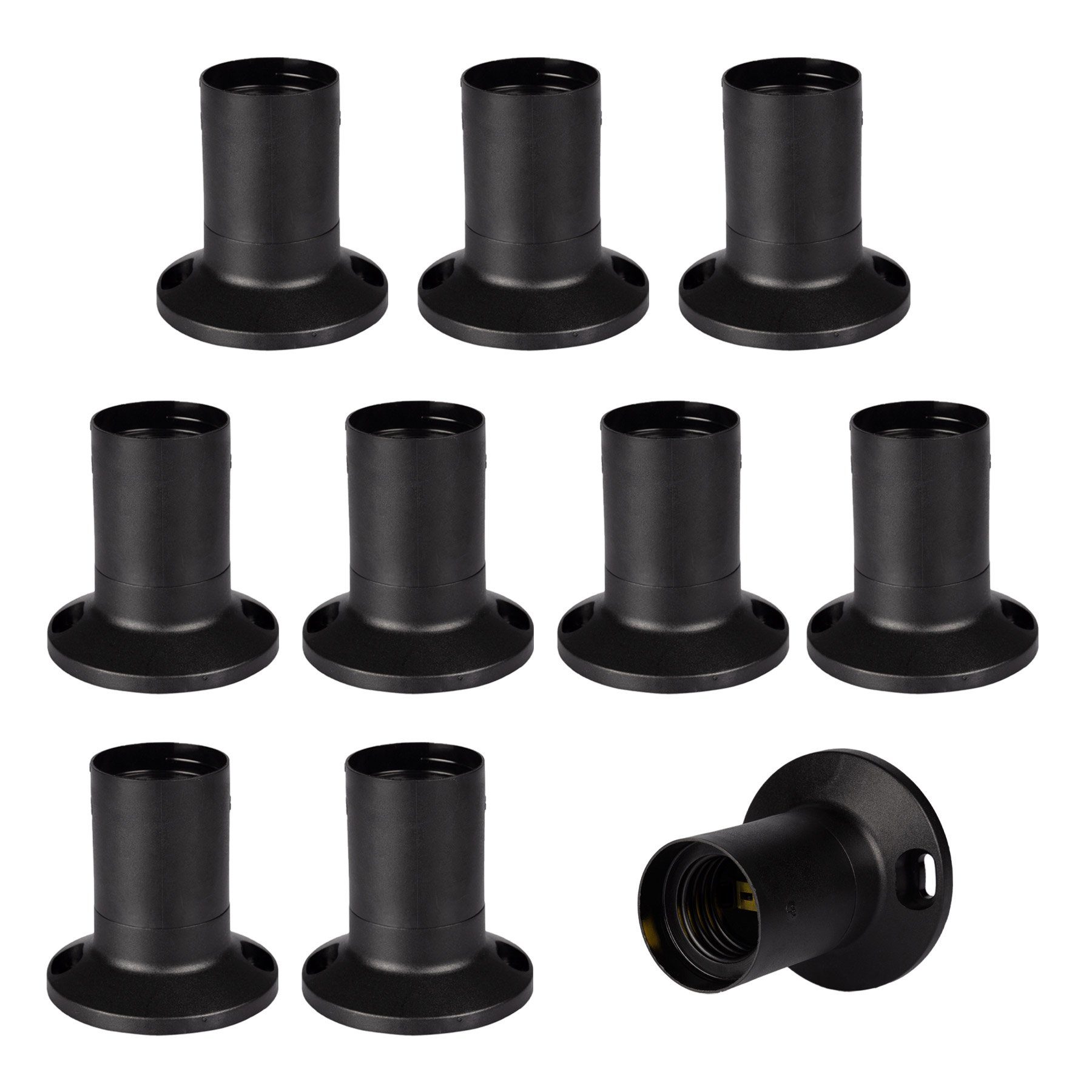 Aling Conel Лампыfassung Mantel glatt zu Wandmontage (gerade), (Set, 10-St)