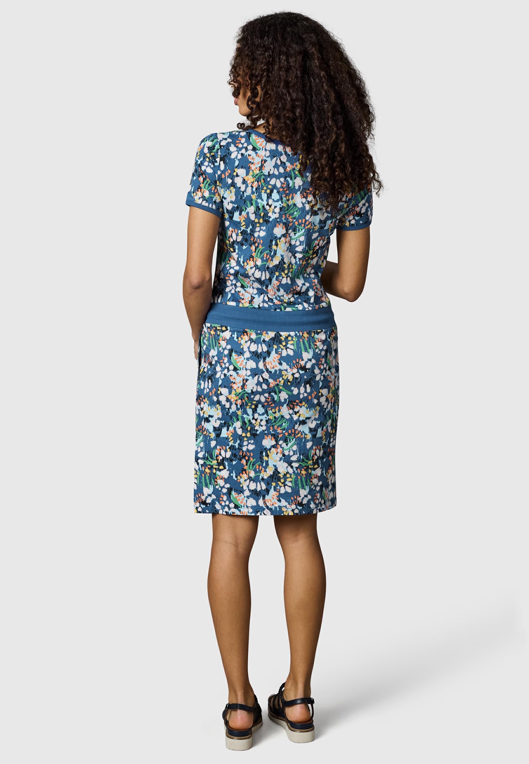Ragwear Sommerkleid Baomi Tropic YOUMODO Gemustertes Kurzarm Kleid für Damen – Bild 3 von 5