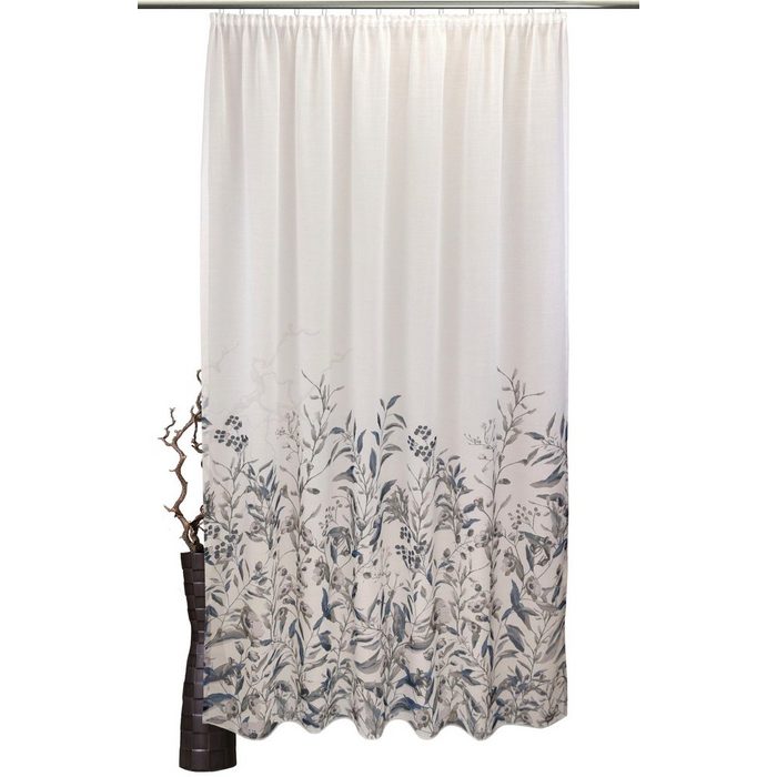 Vorhang nach Maß Potpourri VHG Kräuselband (1 St) halbtransparent halbtransparent Polyester bedruckt Farbverlauf floral