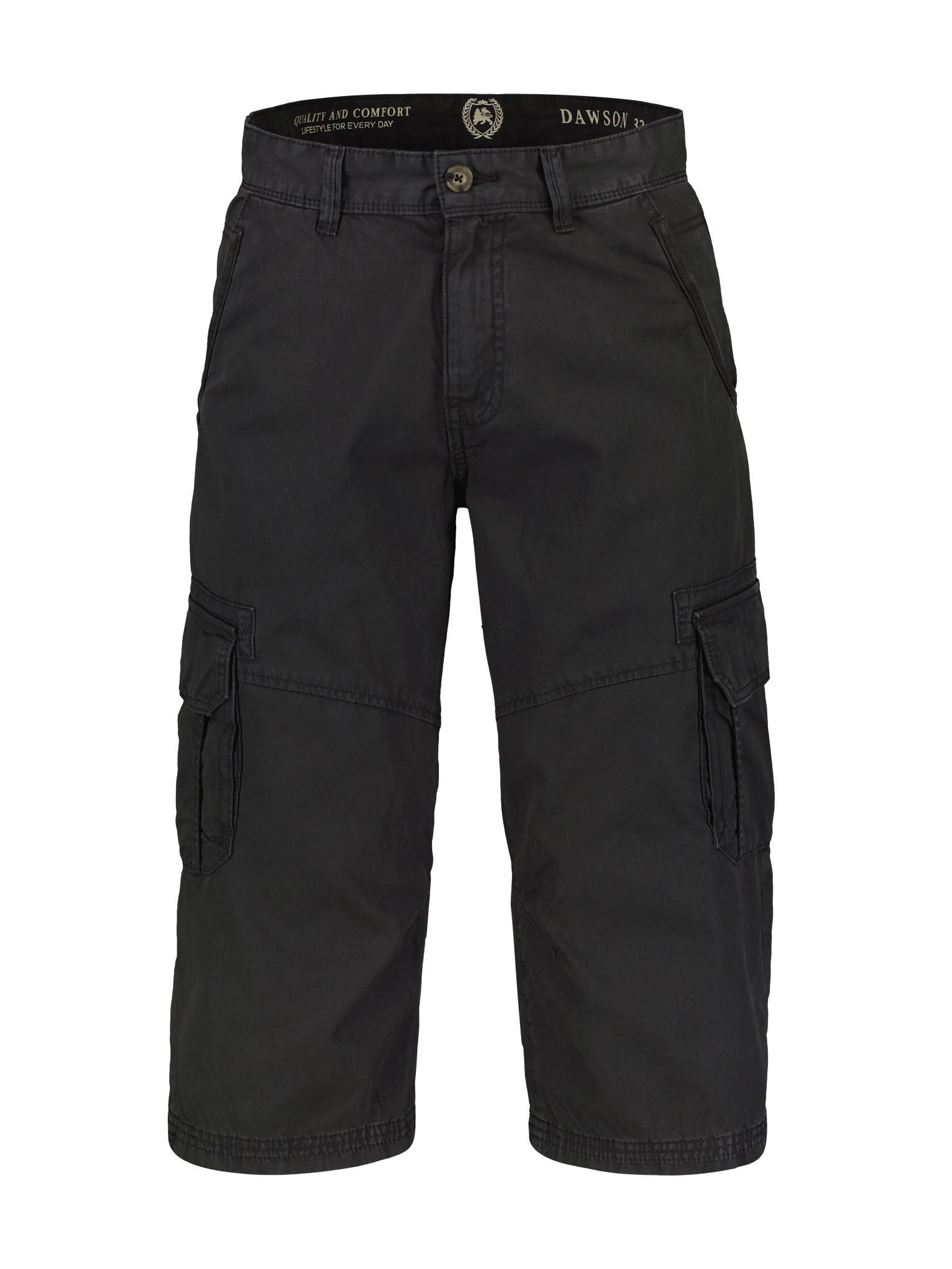 Bermudas Lange Cargo-Bermuda mit aufgesetzten Taschen