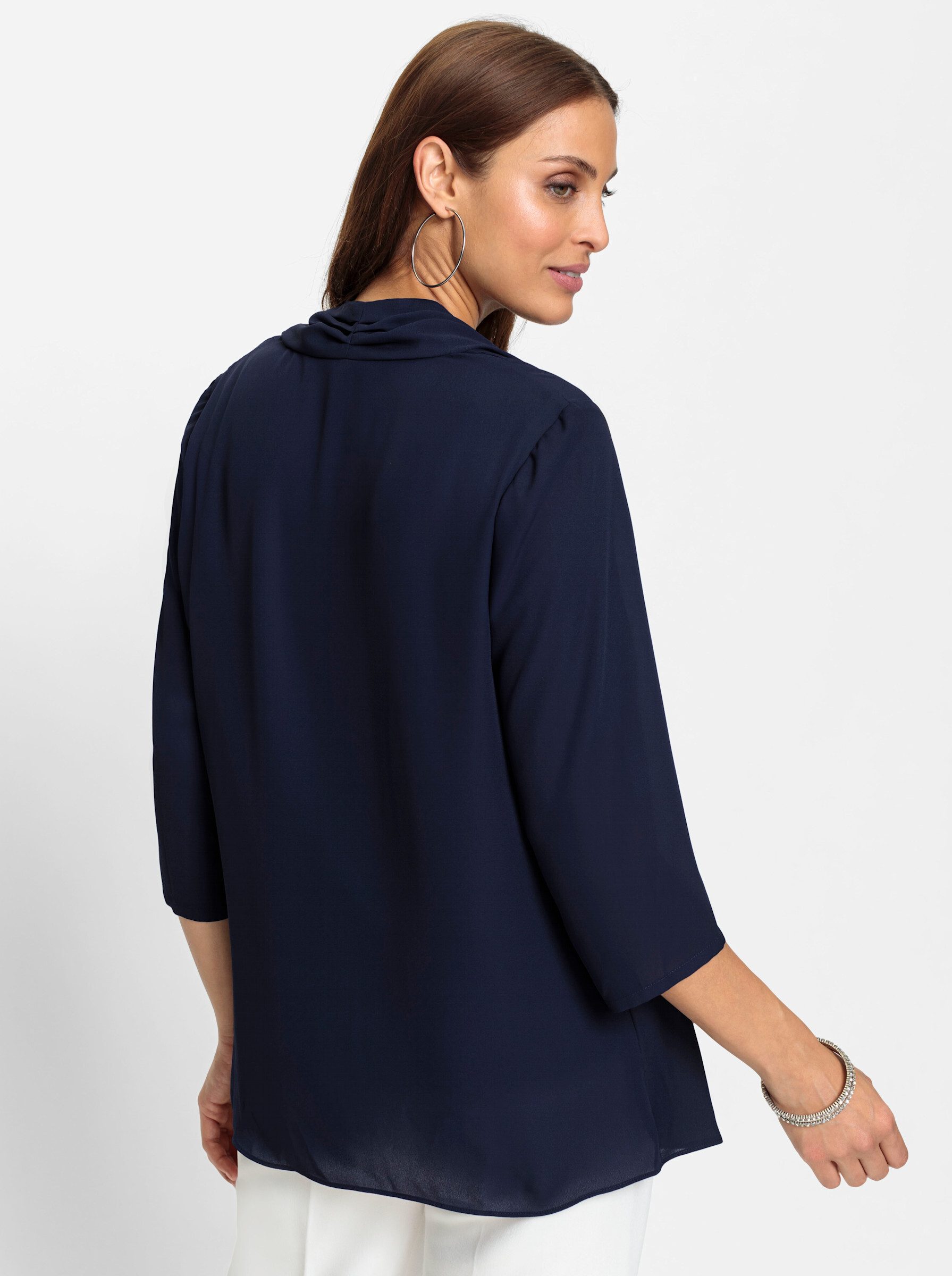 Witt Klassische Bluse Crêpebluse . günstig online kaufen