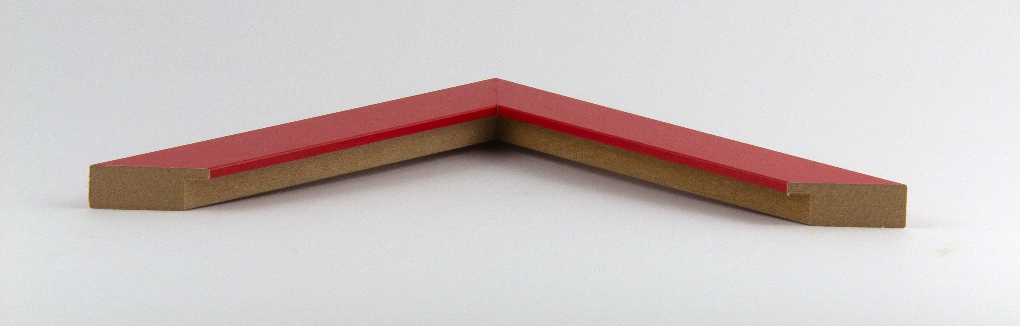 MDF (1 Rot, Bunt Juno, 20x20 cm, myposterframe Stück), Bilderrahmen Einzelrahmen