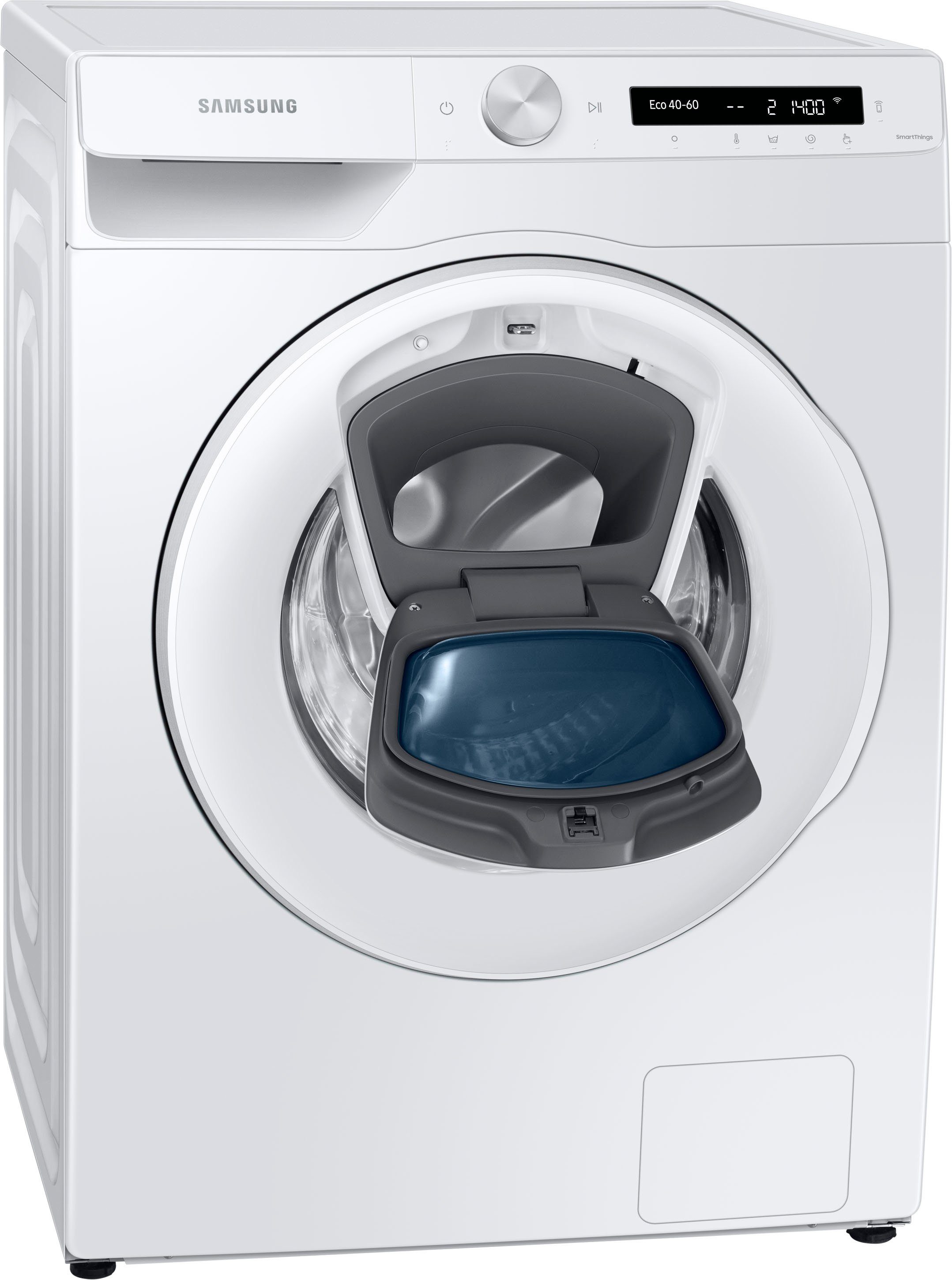 Samsung WW5500T 8 U/min, WW80T554ATW, AddWash™ 1400 Waschmaschine kg,