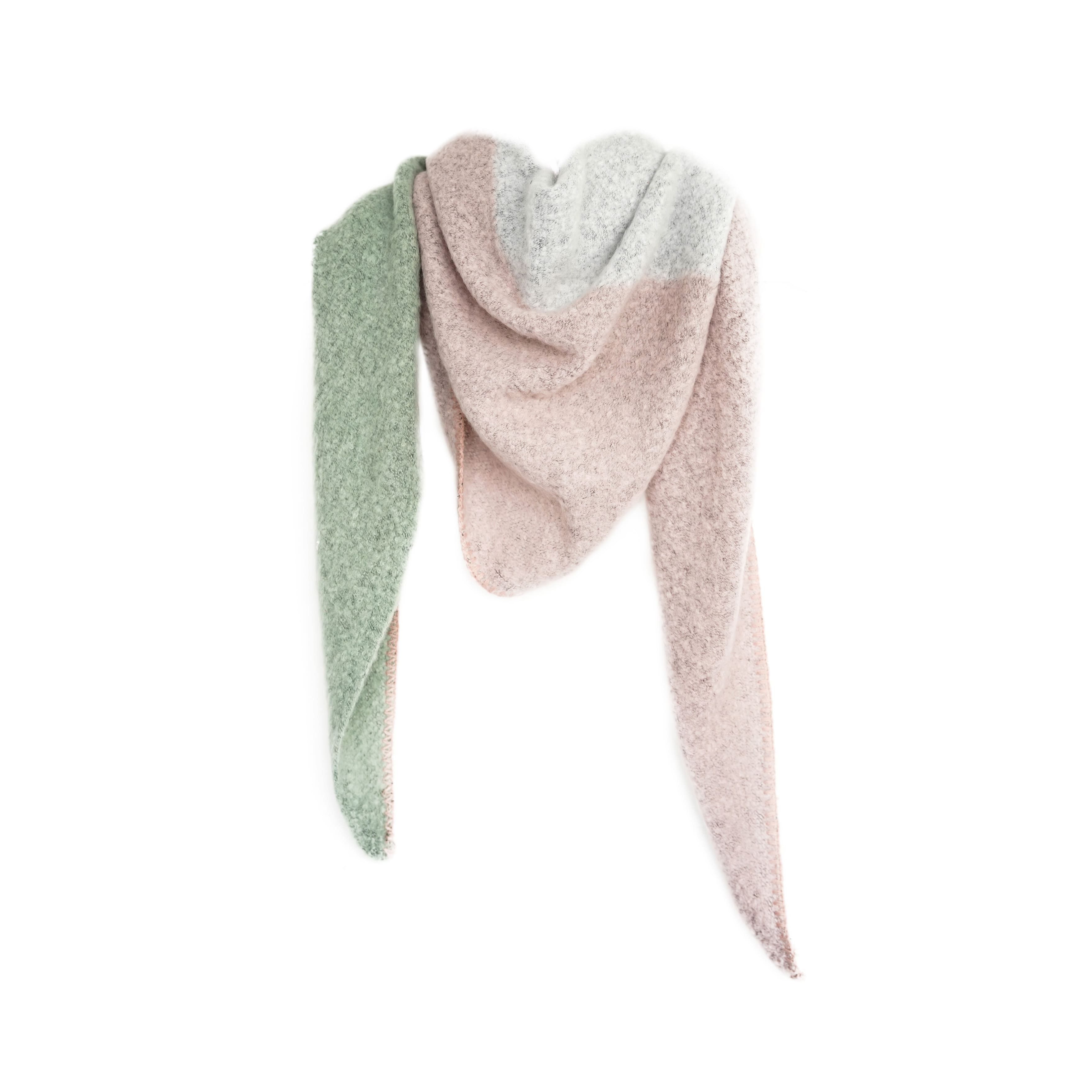 Modeschal Dreiecksschal für Damen, XXL Schal 220x100 cm, komfortabel & langlebig