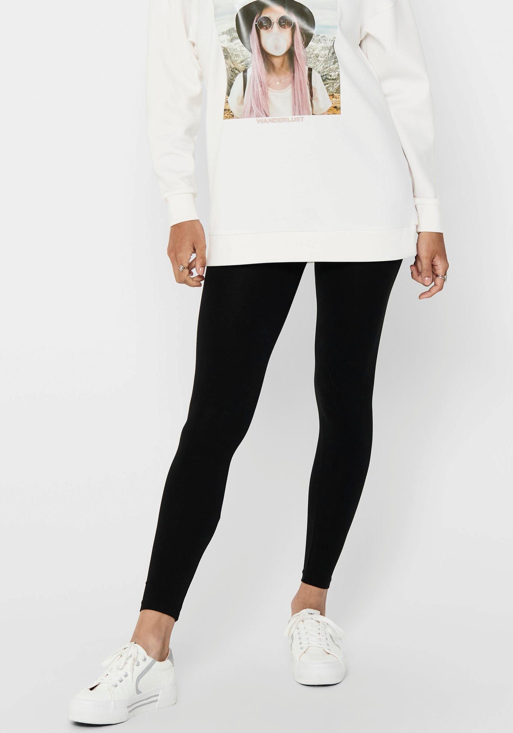 ONLY Leggings ONLLIVE LOVE NEW LEGGING 2PACK NOOS (Packung) günstig online kaufen