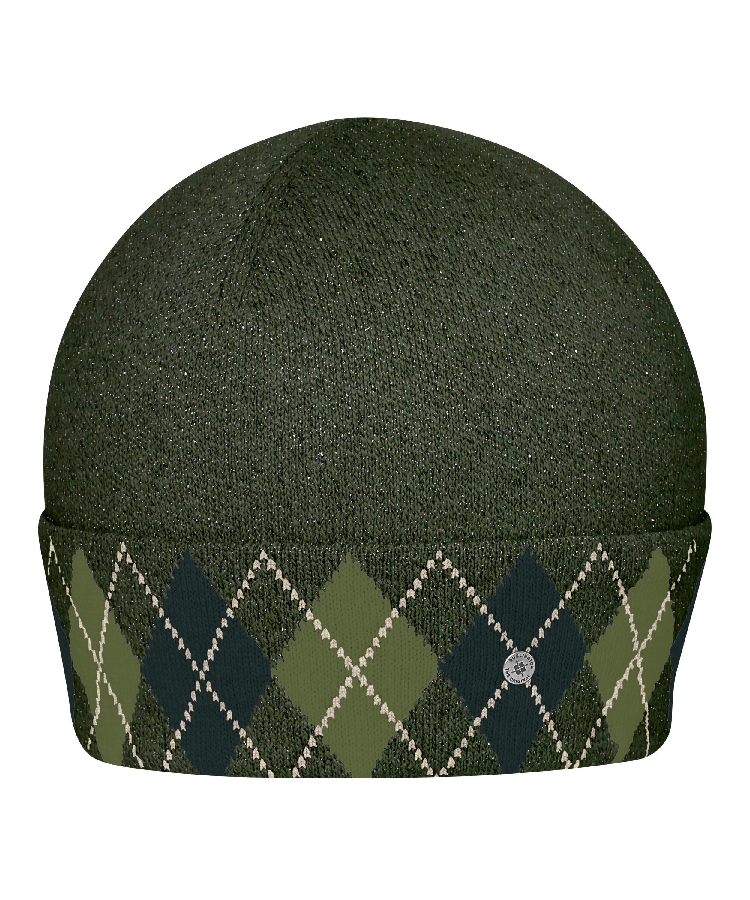Burlington Beanie Burlington Brit Chic Damen (1-St) veredelt mit Lurex-Glittergarn