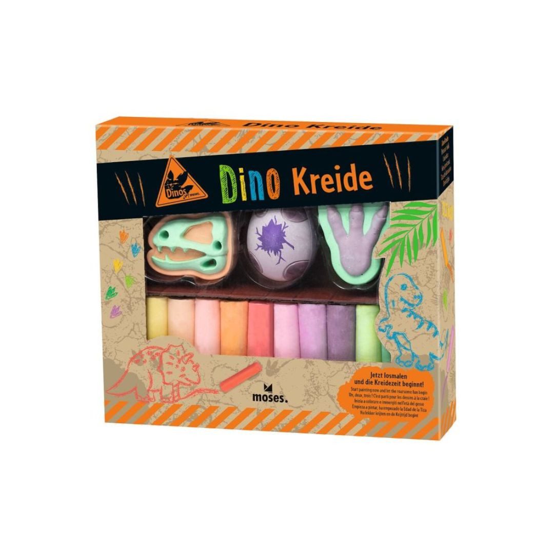 suebidou Kreidefarbe Dino Kreide XXL-Set, nachhaltig, kreativ