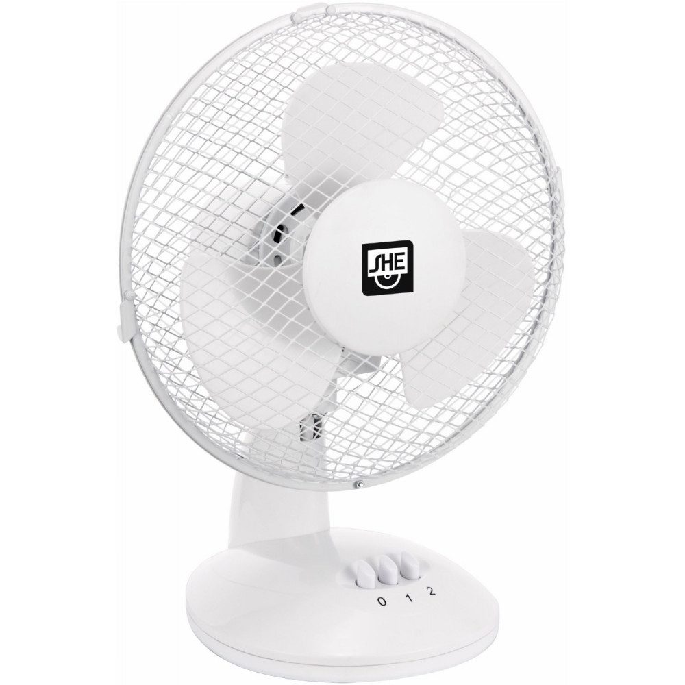 Tischventilator SHE Tischventilator weiß.