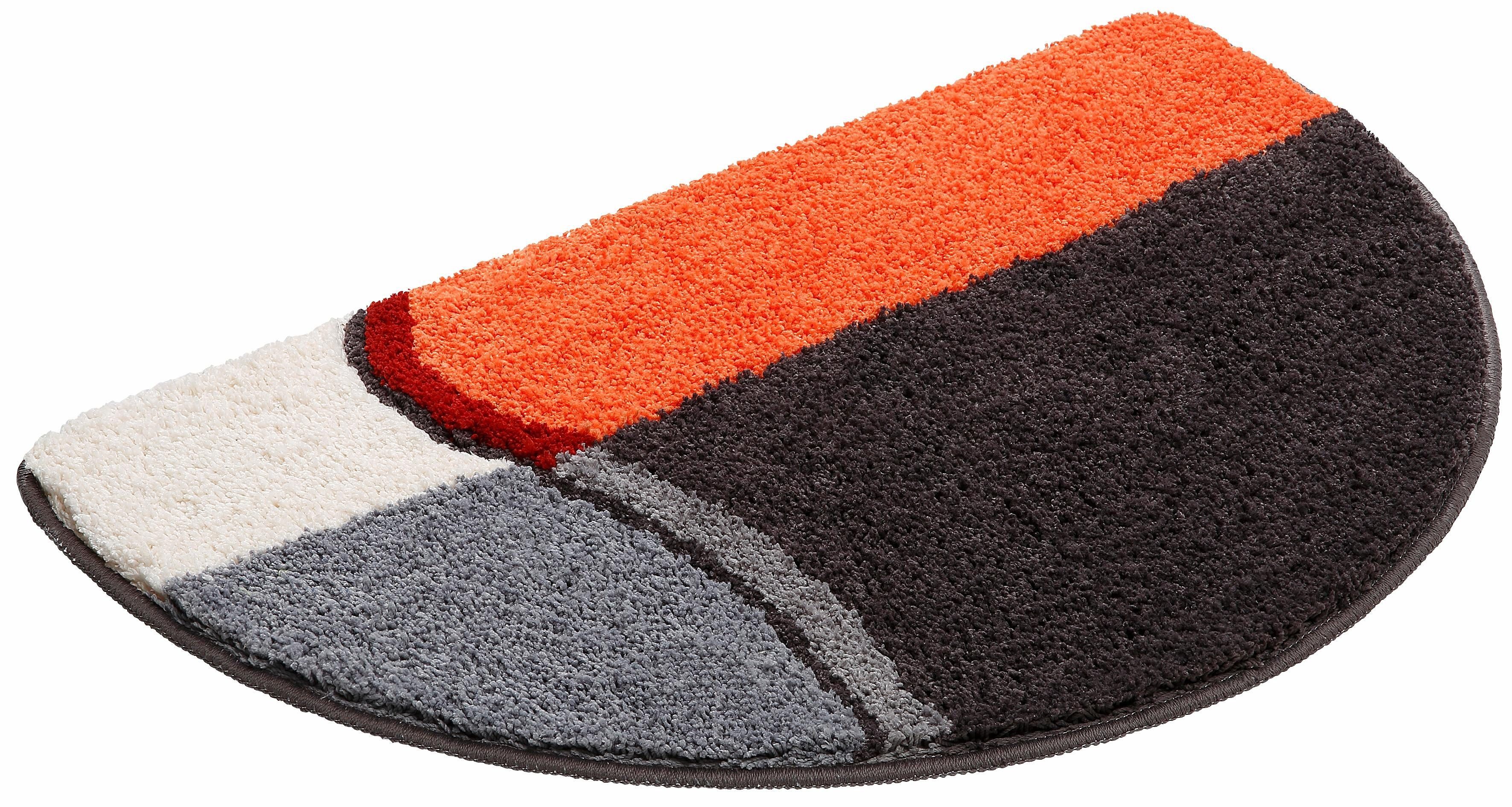 my home Badematte »Belio, Badvorleger, Badezimmer Teppich«, rutschhemmend b günstig online kaufen