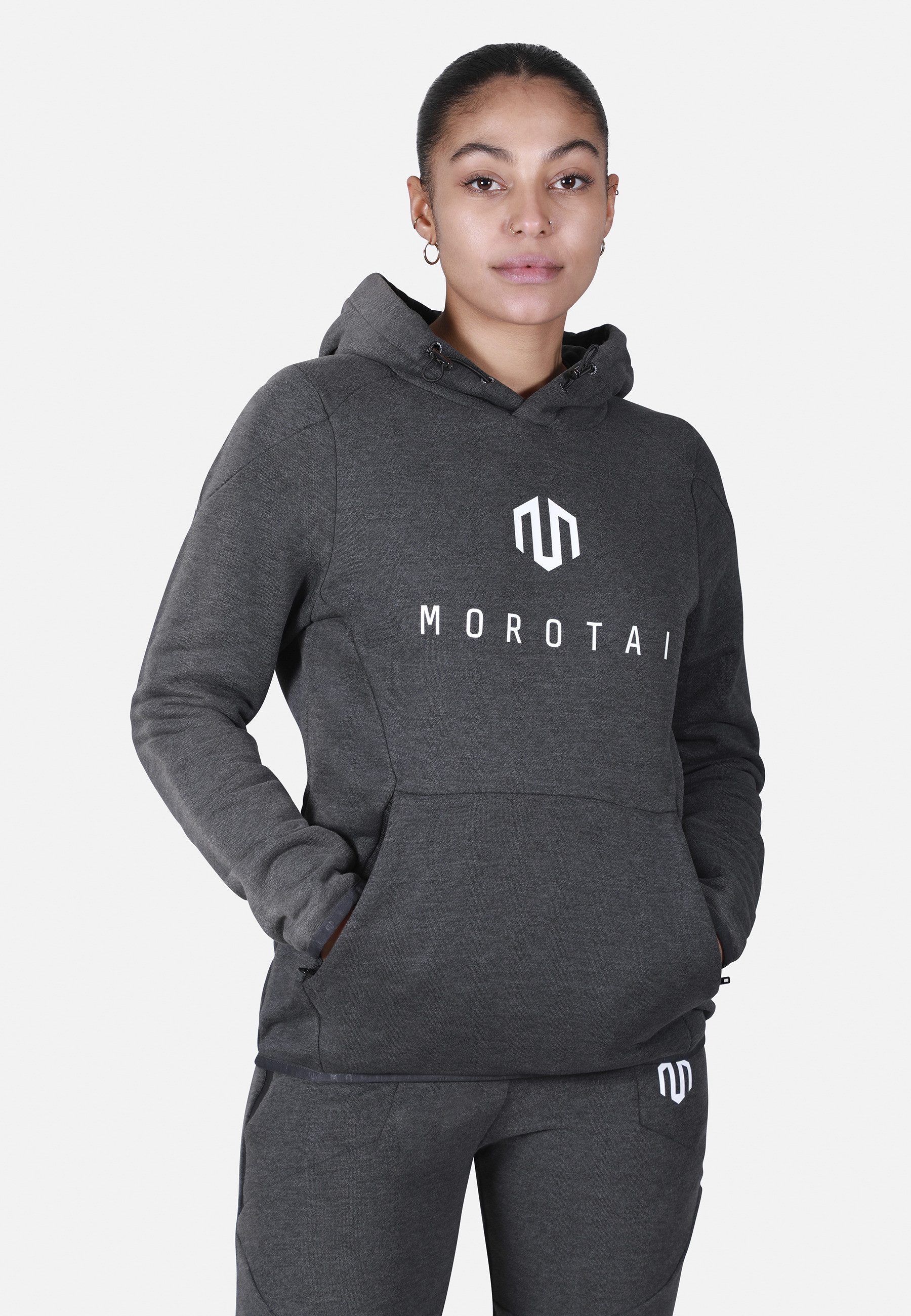 Morotai Kapuzenpullover MOROTAI Damen Morotai Neotech Sweathoodie (1-tlg)