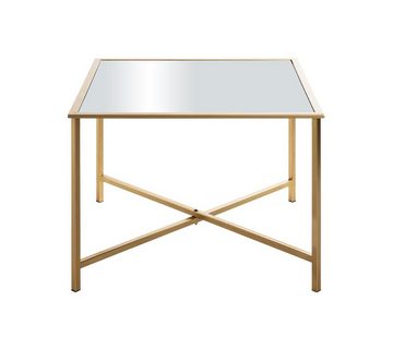 HAKU Beistelltisch HAKU Möbel Beistelltisch - lackiert-gold - H. 45cm x B. 60cm