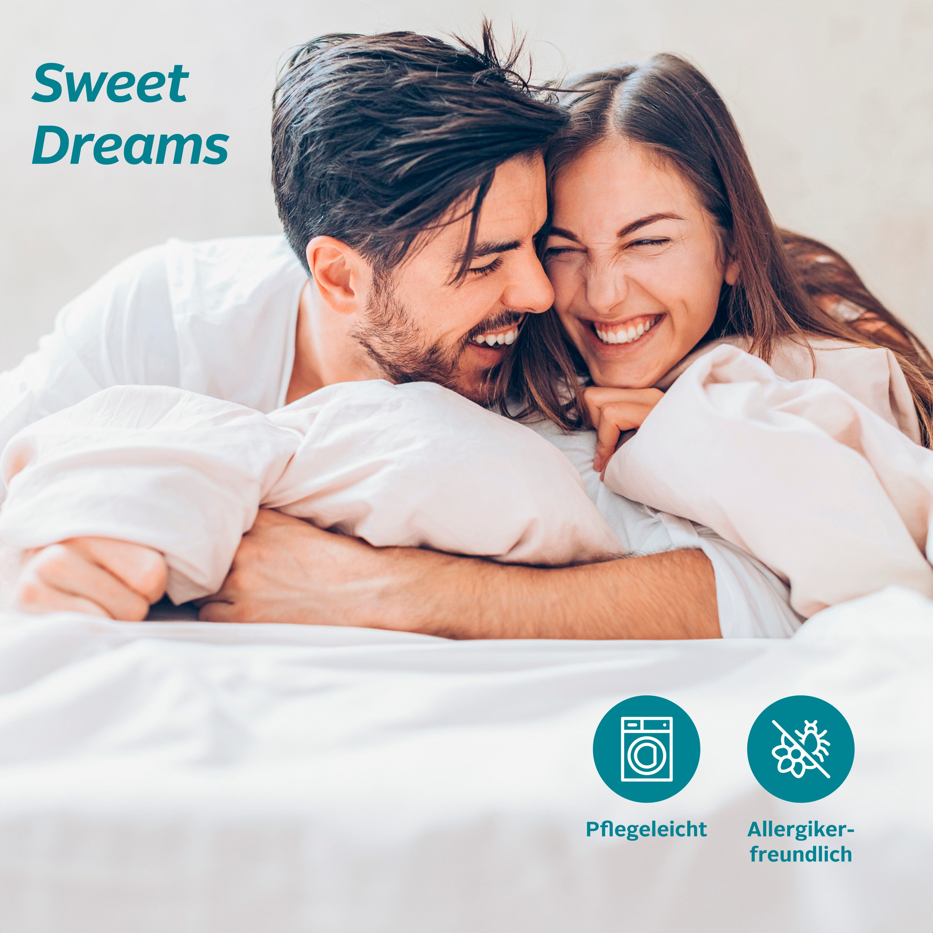 my home Bettlaken Desner, Microfaser, Gummizug: rundum, (2 Stück), Mikrofaser, für Matratzen bis 20cm Höhe, 100% Polyester, Bettlaken