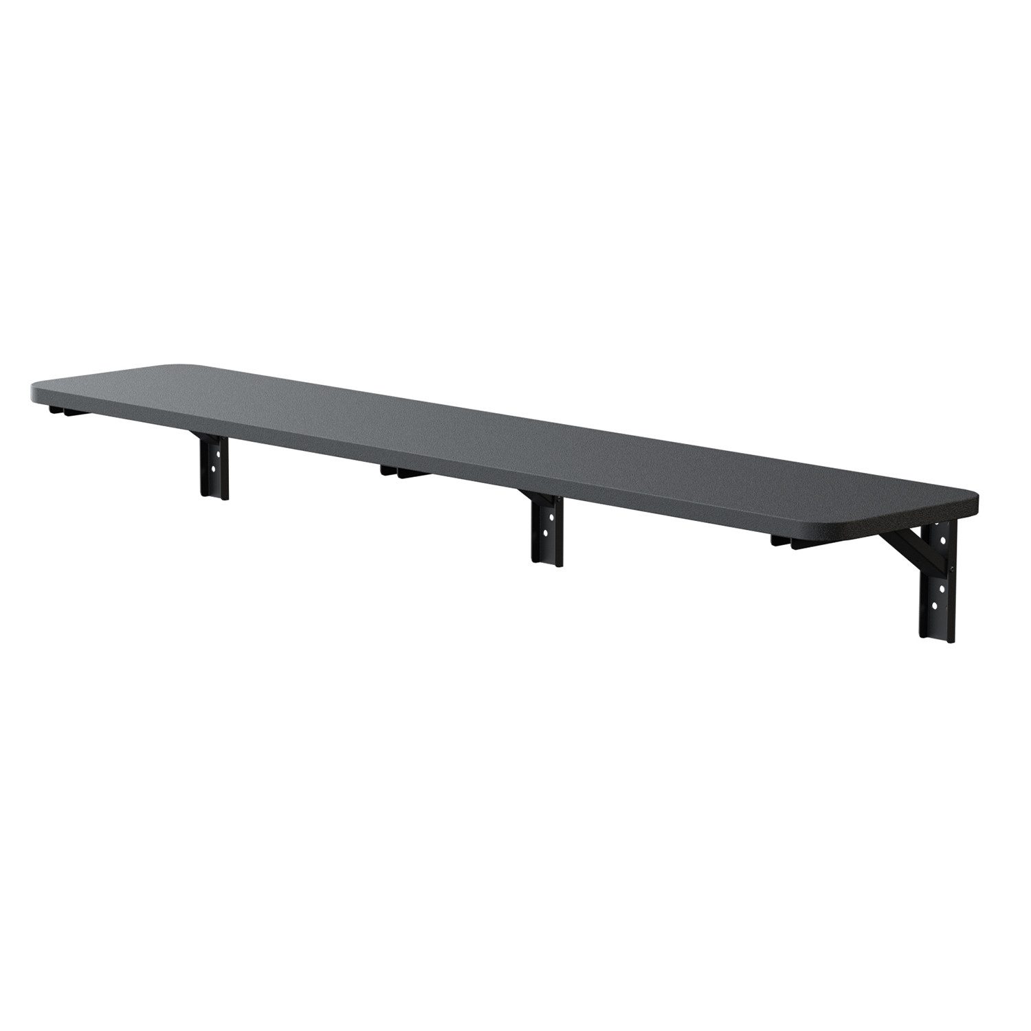 Maclean Wandregal MC-129 Klappbares Regal mit Aufsatz Schreibtisch – Bild 5 von 5