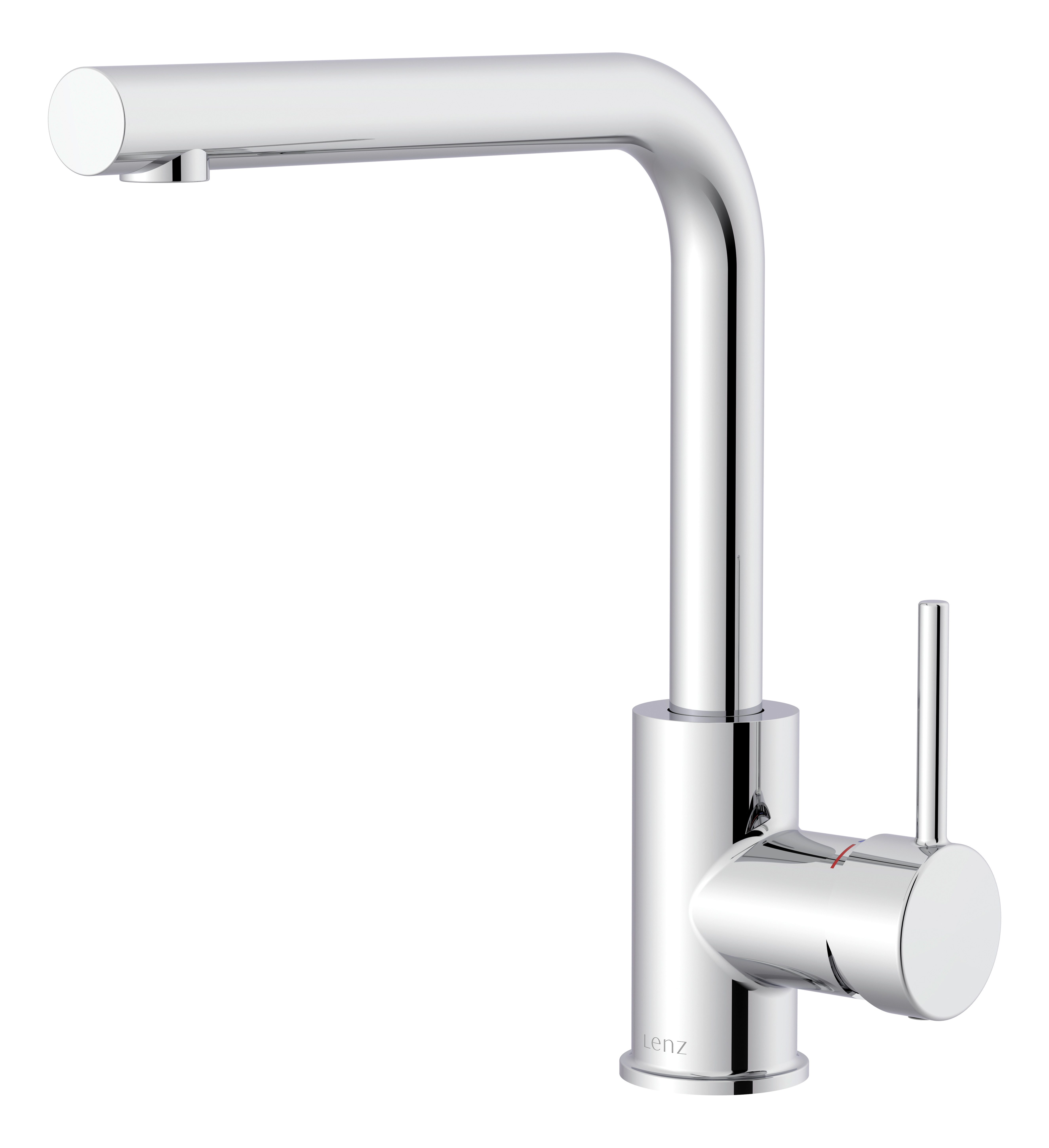 Lenz Küchenarmatur OLINA (360° Schwenkbar mit hohem Auslauf) Komfortable Höhe & 360°-Schwenkfunktion
