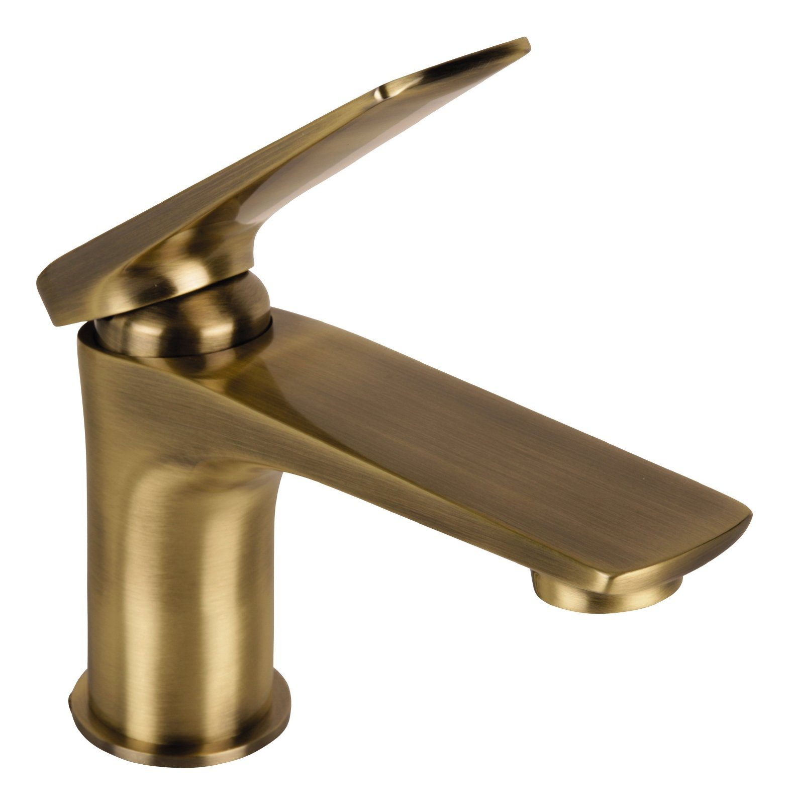 Bronze, Orva Hochdruck, Waschtisch, Waschtischarmatur Messing, (Wasserhahn Einhebelmischer, Waschtischarmatur) 770040 aquaSu