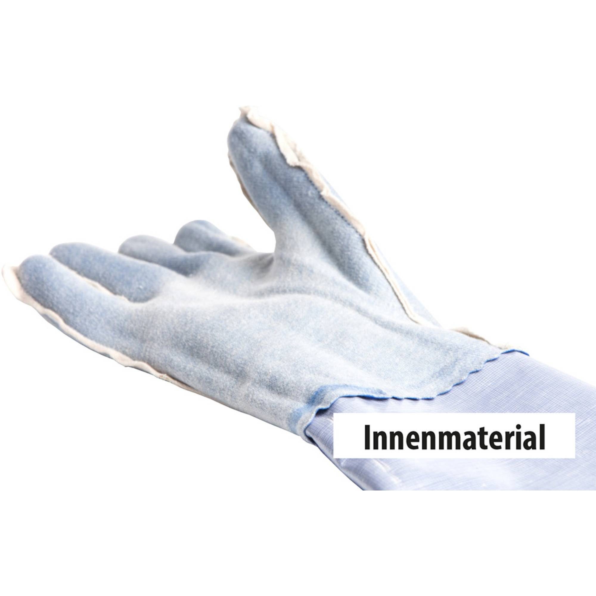 Heissner Gartenhandschuhe Teichhandschuhe, Langarm, Größe 7.5 (20,5cm), S/M