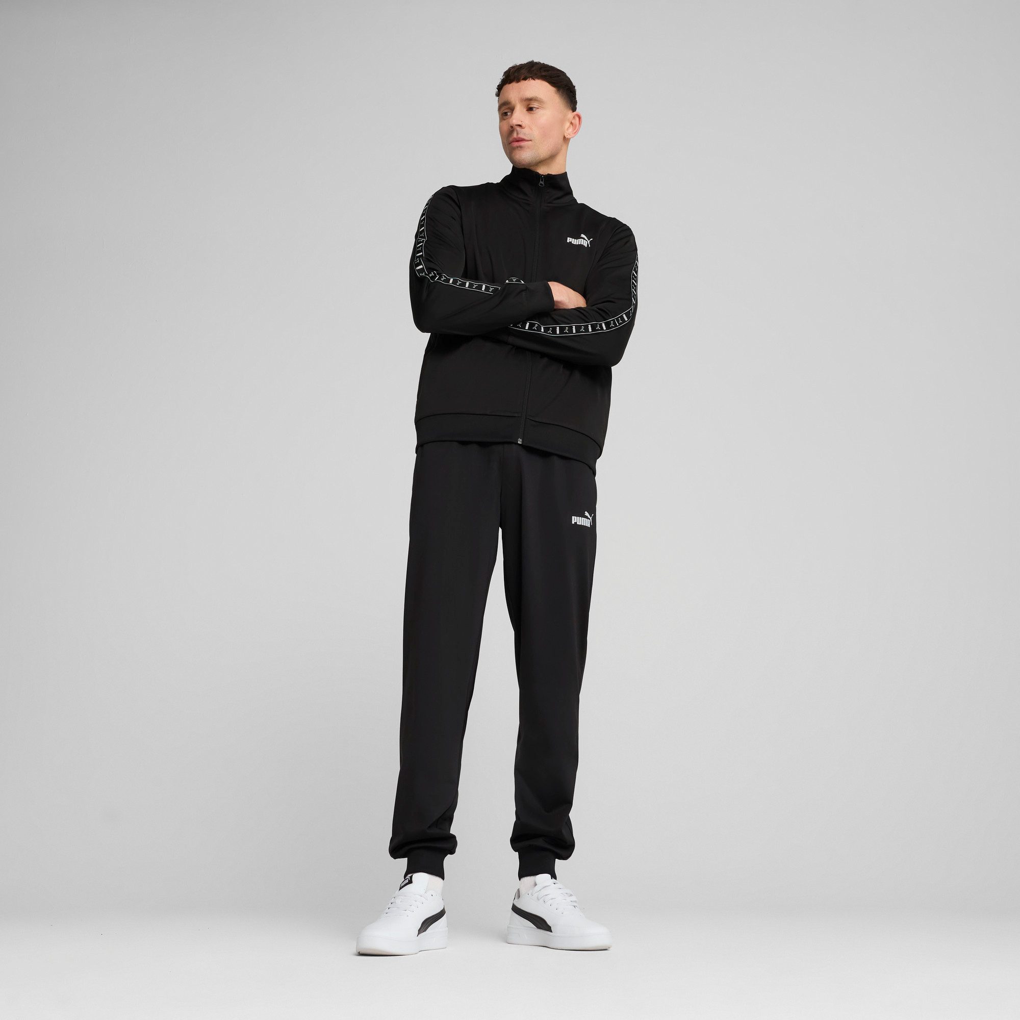 PUMA Trainingsanzug POLY TAPE SUIT (2-tlg) günstig online kaufen