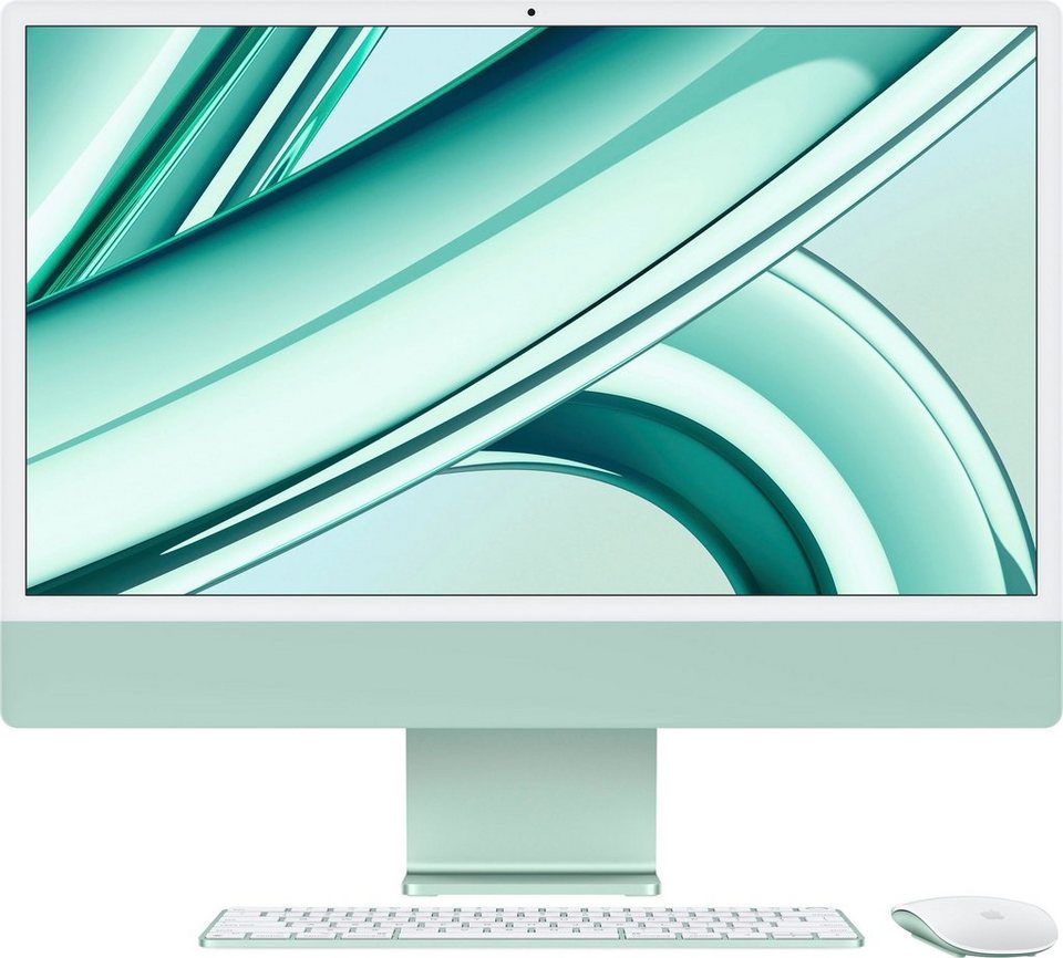 Apple iMac 24'' iMac (24 Zoll, Apple Apple M3 M3, 8-Core GPU, 8 GB RAM, 256  GB SSD)