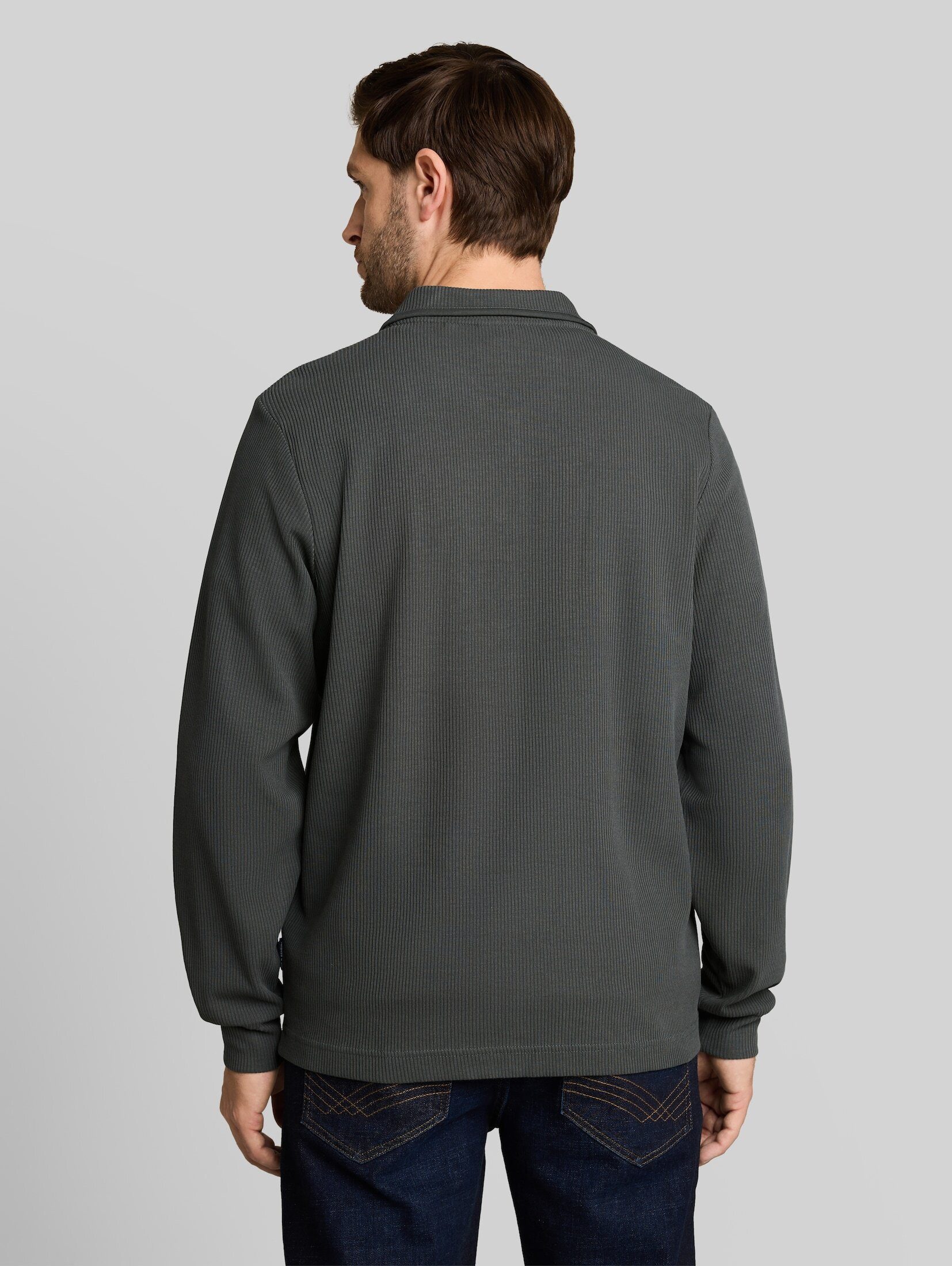 TOM TAILOR Sweatshirt Strick & Sweatshirts Troyer Sweatshirt aus Baumwolle