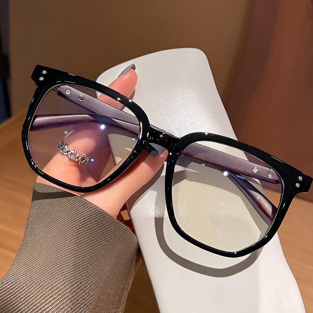 Lesebrille Damen Herren Anti Blaulicht Oversized Vollrandrahmen Gaming Schutz
