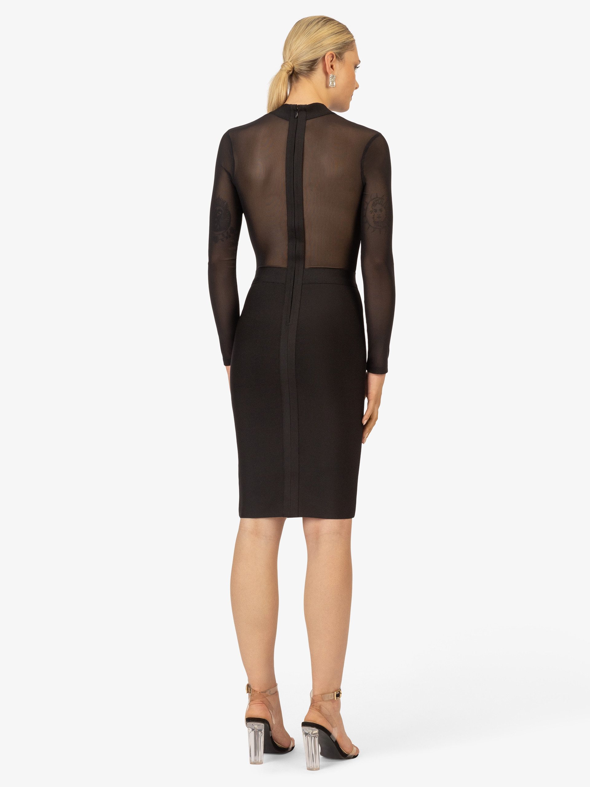 Kraimod Abendkleid mit Rundhalsausschnitt