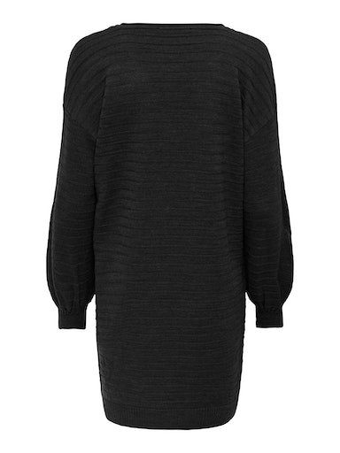 ONLY Strickkleid ONLCATA LS V-NECK KNT Black DRESS CC