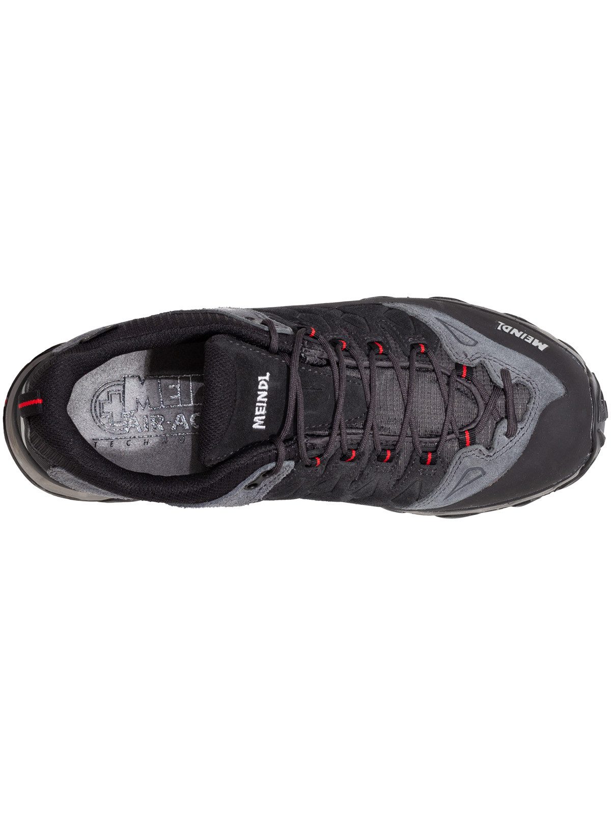Meindl Meindl Kite Trail GORE-TEX anthrazit/rot Wanderschuh Comfort fit®, wasserdicht