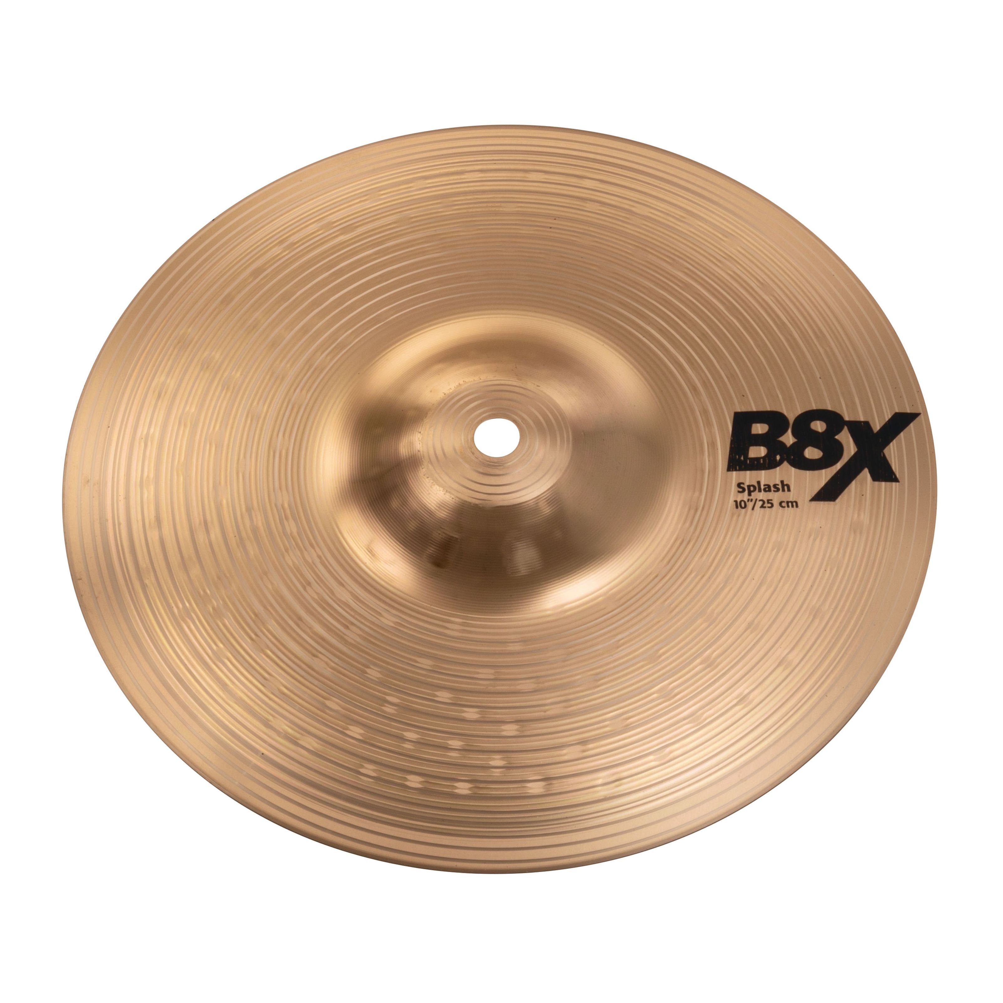 Sabian Becken,B8X Splash 10" Natural, Cymbals, Splash Becken, B8X Splash 10", Natural - Splash-Becken