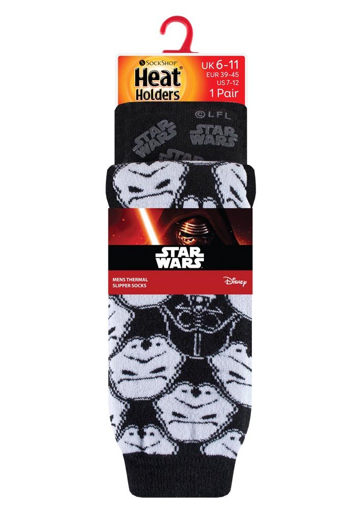 Heat Holders Thermosocken Hausschuhsocken Dual Layer -Star Wars- günstig online kaufen