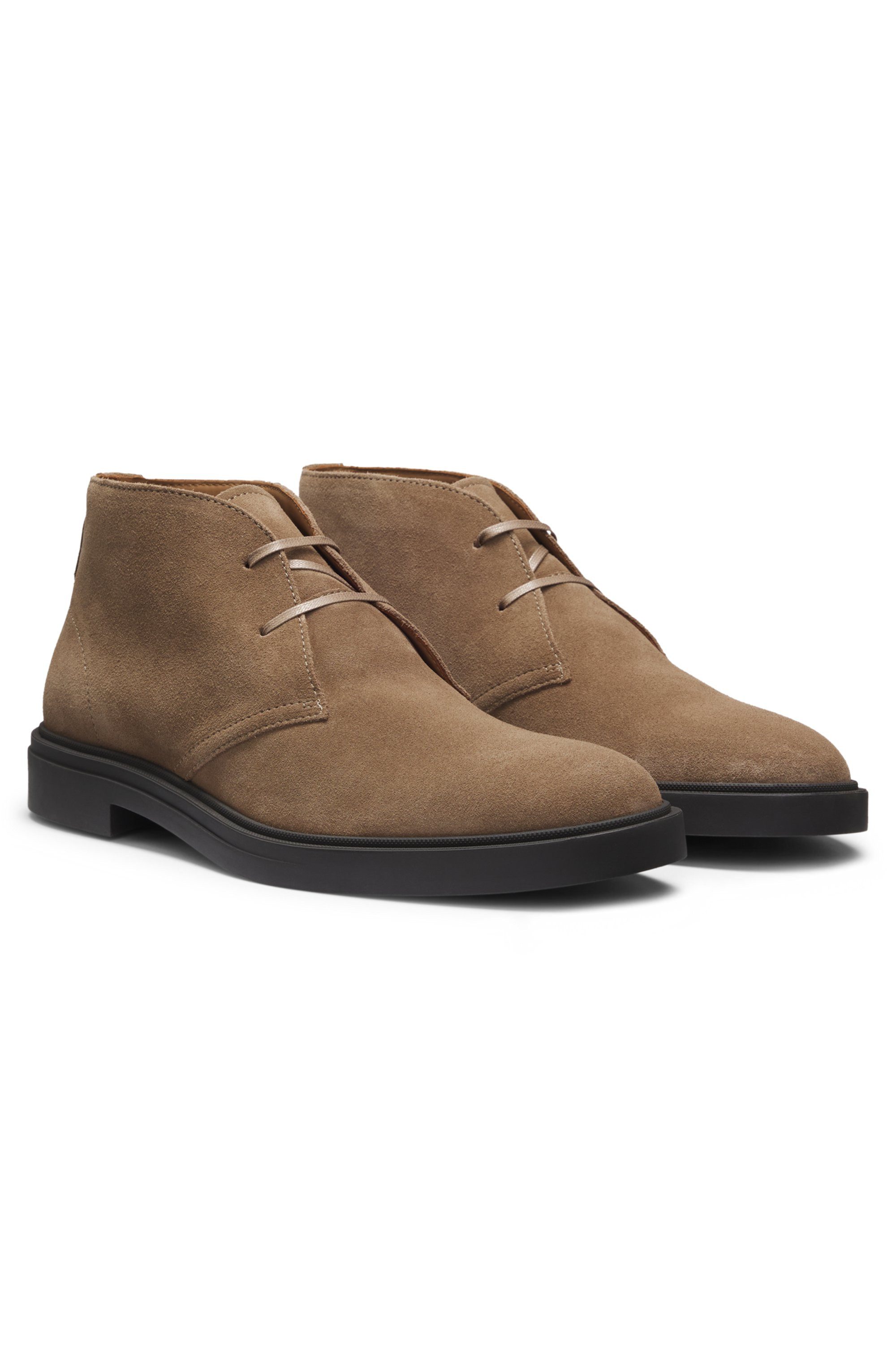 BOSS Boss Herren Schnürboot - 50552529-260 in beige Schnürboots