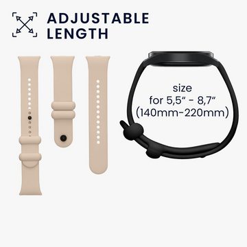 kwmobile Uhrenarmband 2x Sportarmband für Xiaomi Redmi Watch 4, Armband TPU Silikon Set Fitnesstracker