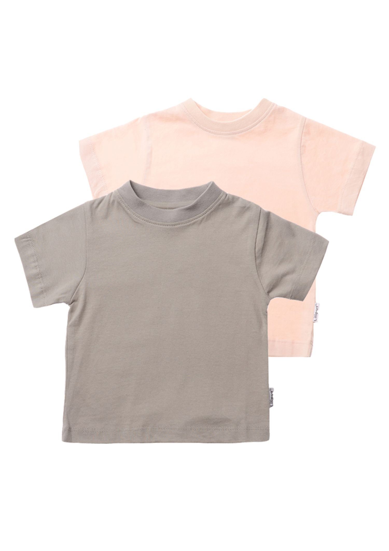 Liliput T-Shirt (2-tlg) Rundhalsausschnitt mit bequemem
