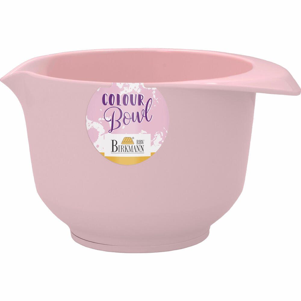 Birkmann Rührschüssel Colour Bowl Rosa 750 ml, Kunststoff