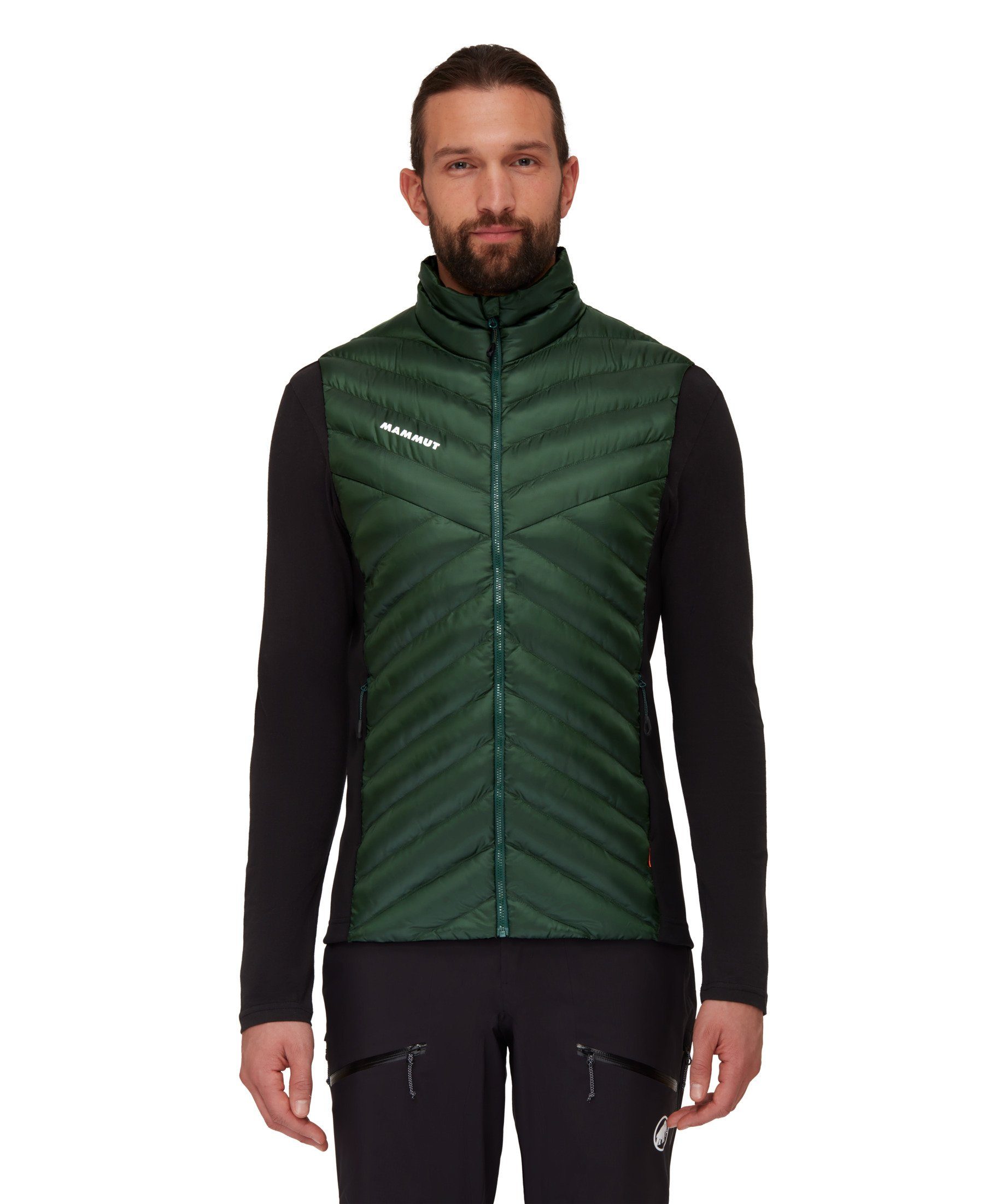 Men Funktionsweste Vest Mammut Albula IN Hybrid woods-black Funktionsvest