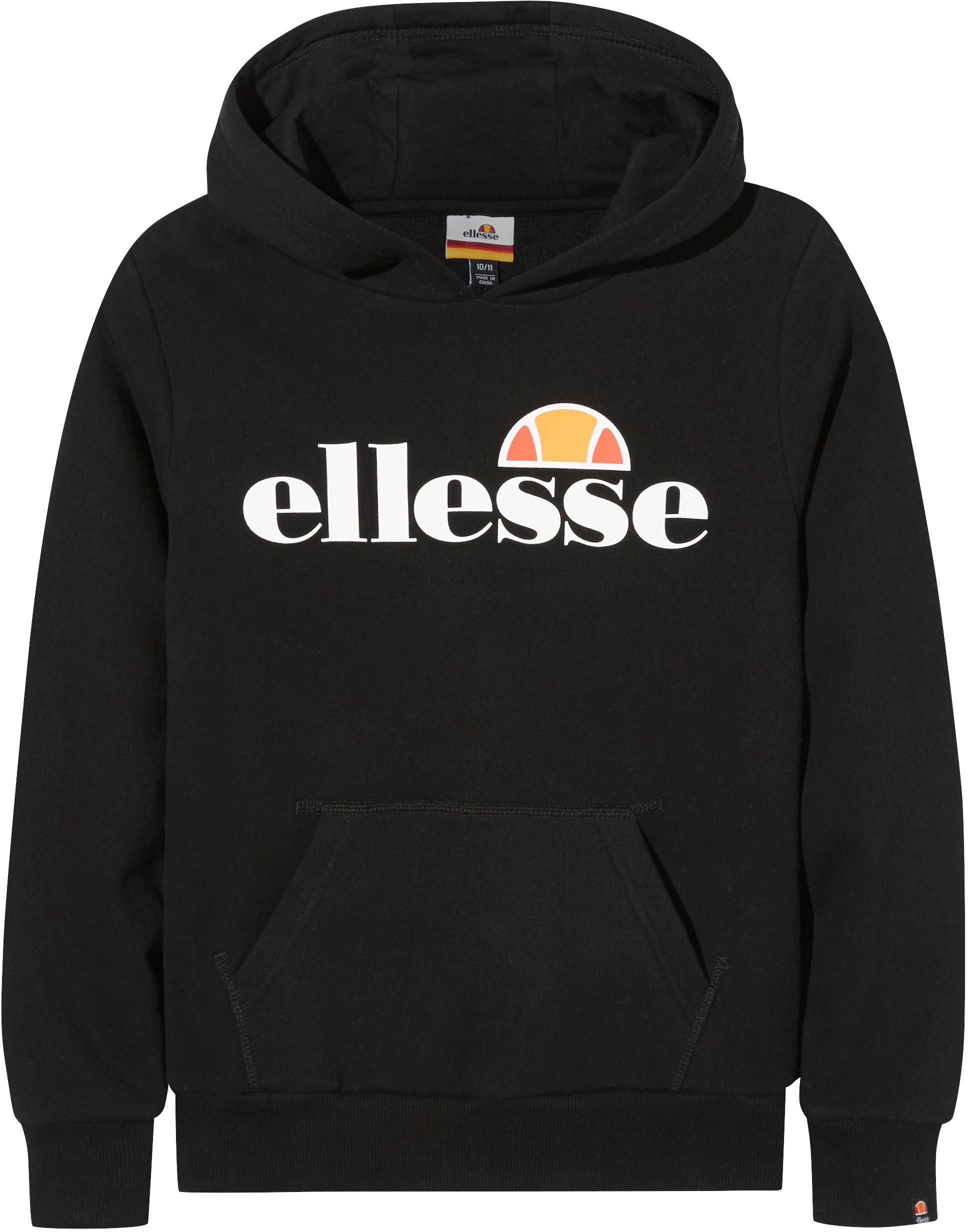 HOODY für JERO OH - Kapuzensweatshirt JNR schwarz Ellesse Kinder