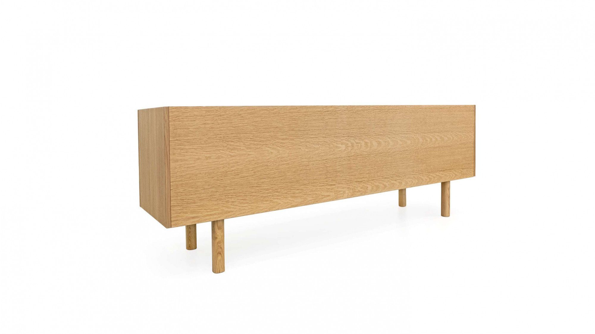 Woodman Sideboard Porto, Kommode, dekorative Fräsungen, mit Eichenholzfurnier, Breite 175 cm