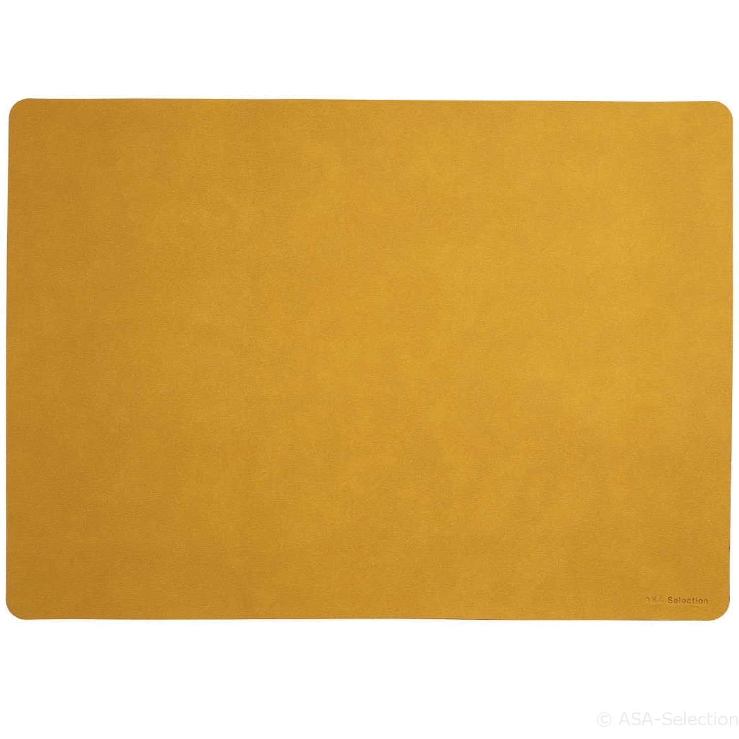 Platzset, Soft Leather Amber 46 x 33 cm, ASA SELECTION, (6-St)