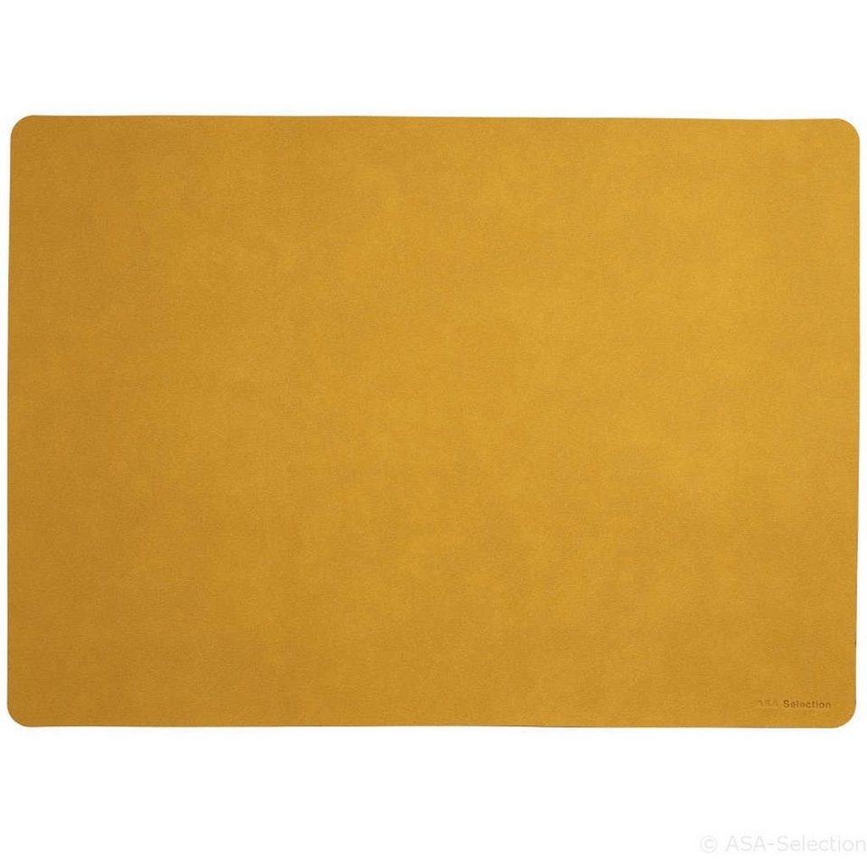 Platzset, Soft Leather Amber 46 x 33 cm, ASA SELECTION, (6-St)