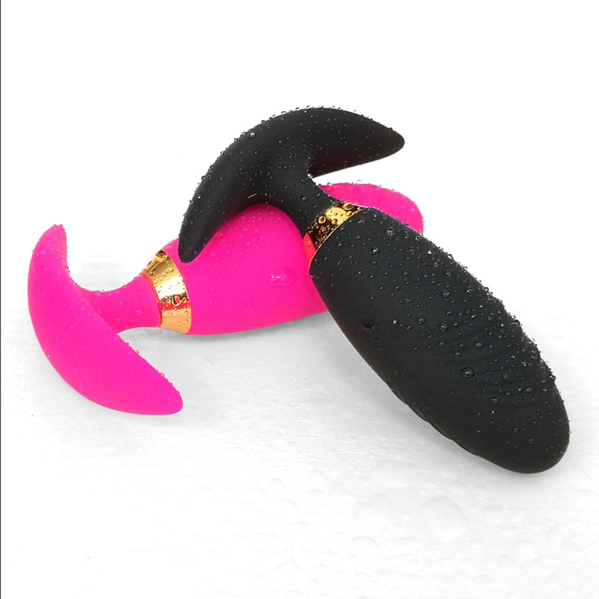 TPFSecret Anal-Stimulator Analvibrator, 10 verschiedene Vibrationsmodi, über USB wiederaufladbar, ergonomischer Prostata / Anal Vibrator, für Frauen und Männer mit 10 Vibrationsmodi - Rosa