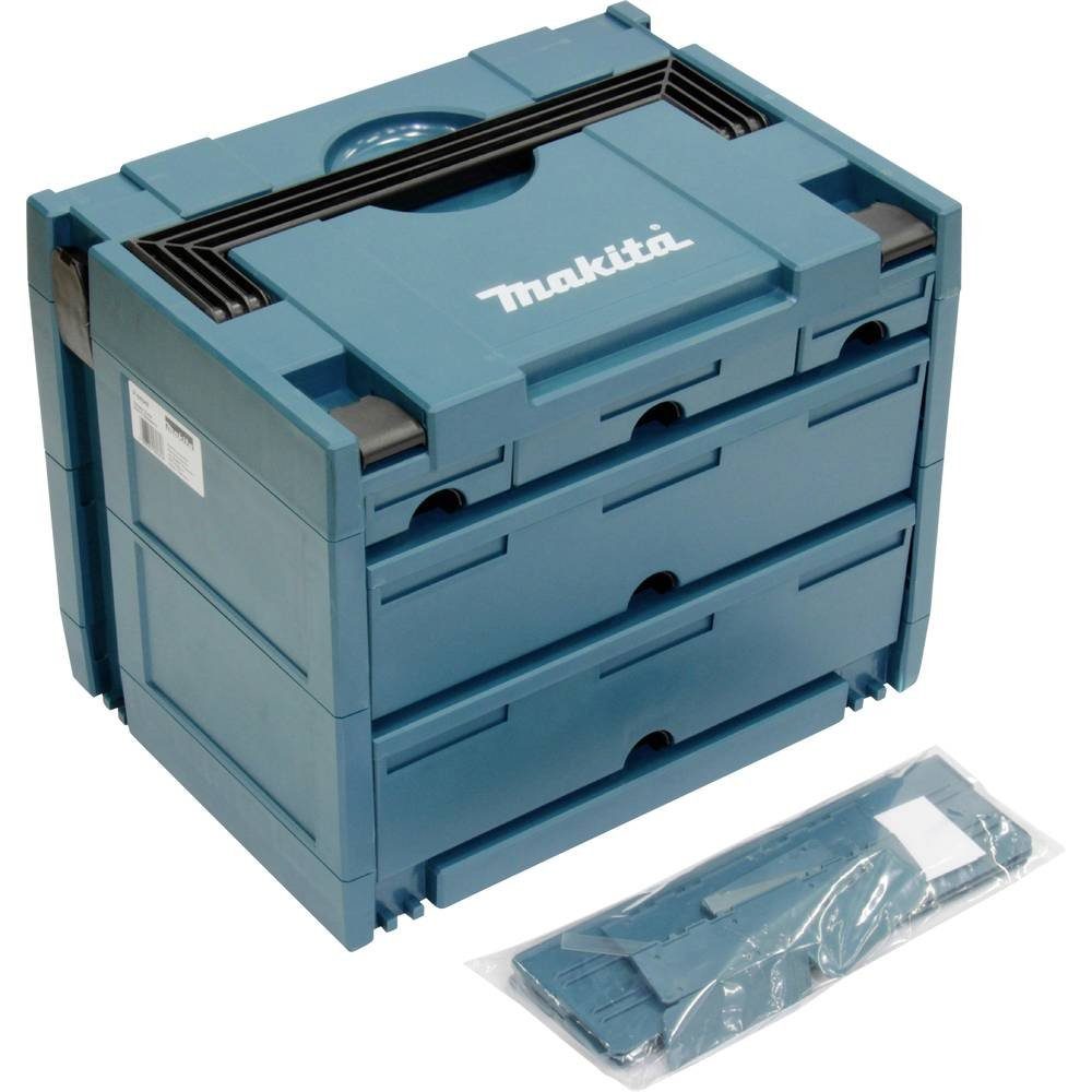 Makita Transportbehälter MAKSTOR Schubladenkoffer P-84349