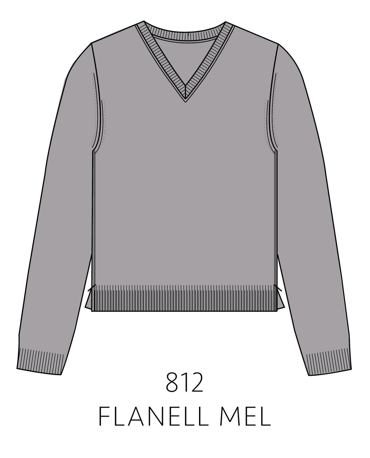 Strickpullover NOS Pullover, V-Ausschnitt